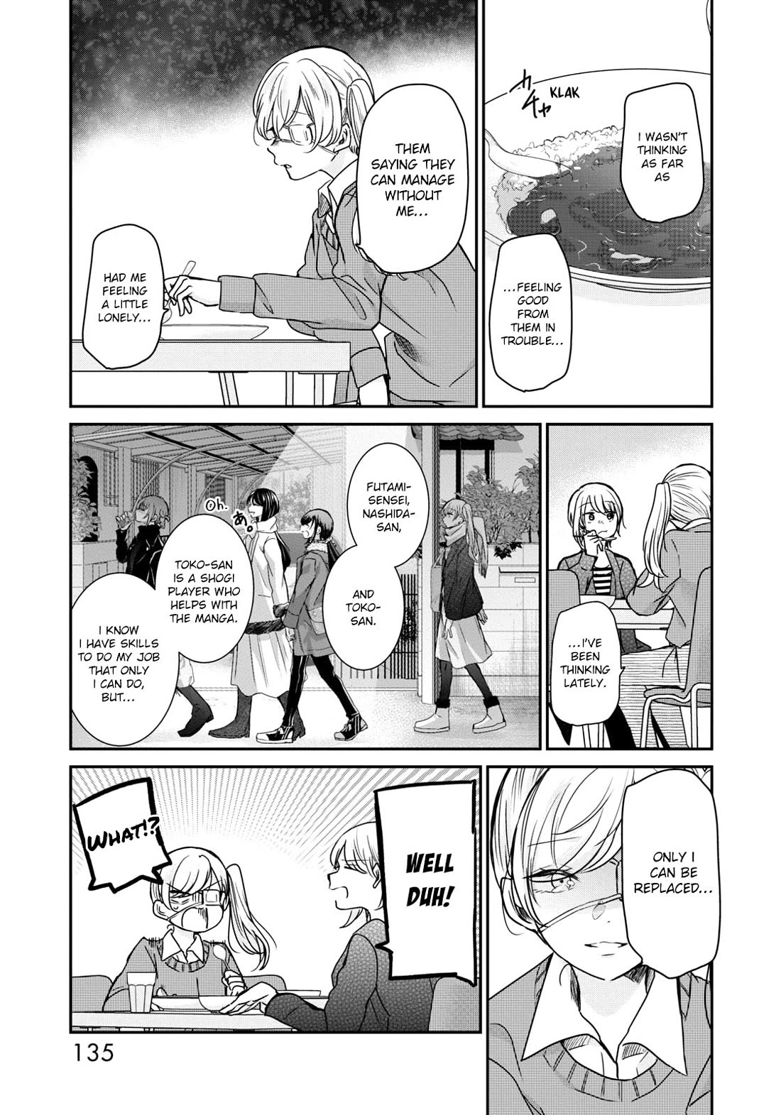 A Workplace Where You Can't Help But Smile Chapter 24 page 9 - Chapter 24: Even if I'm Not There.