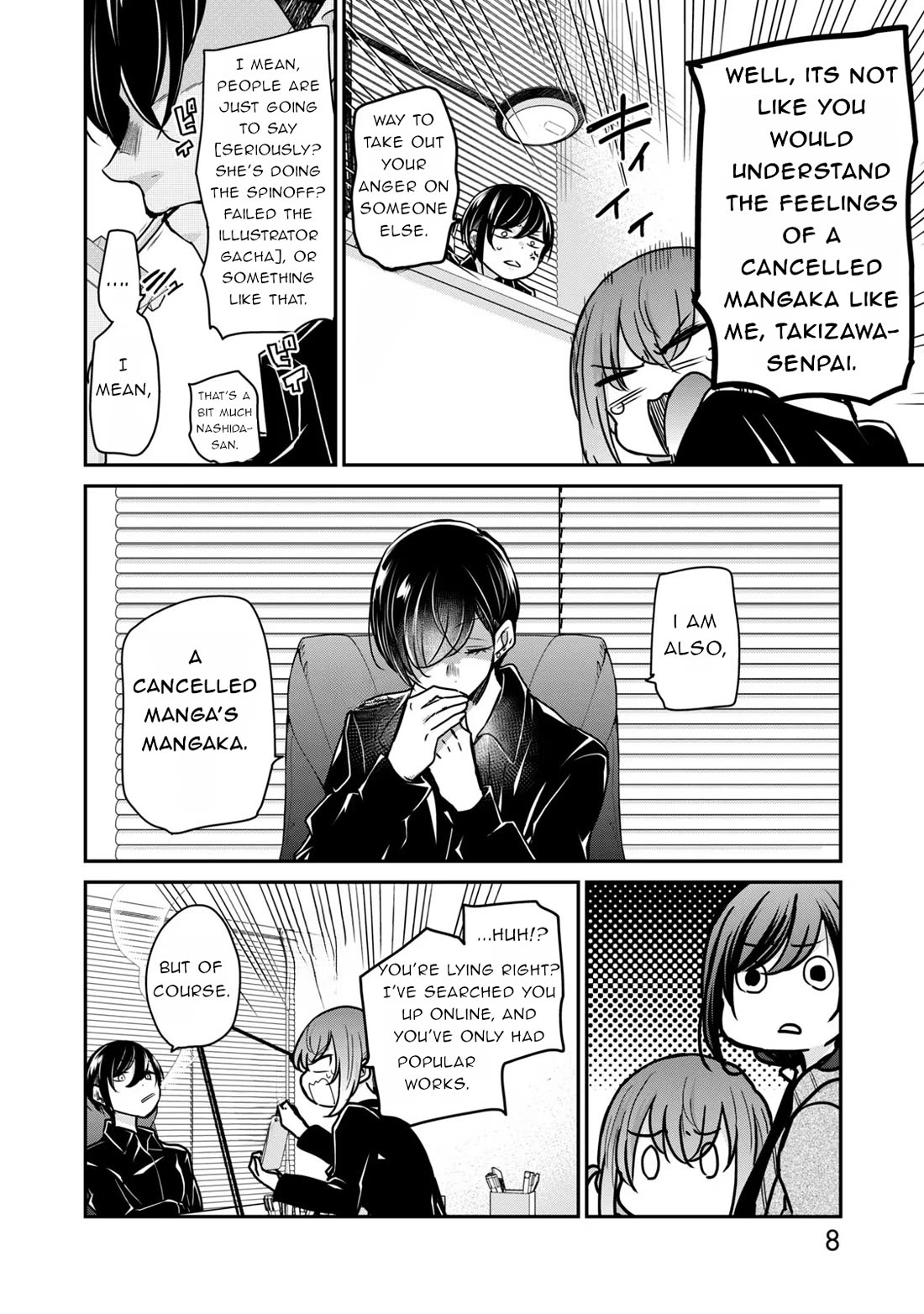 A Workplace Where You Can't Help But Smile Chapter 25 page 10 - Chapter 25: No, I'm just really worried.