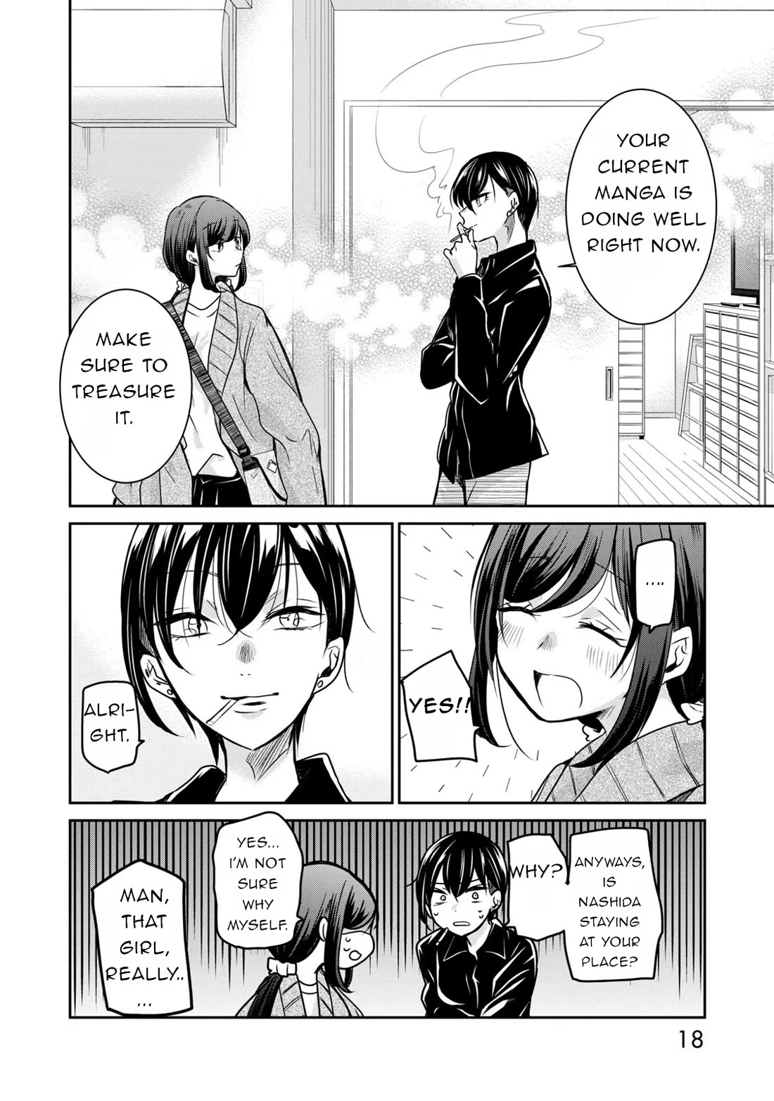 A Workplace Where You Can't Help But Smile Chapter 25 page 20 - Chapter 25: No, I'm just really worried.