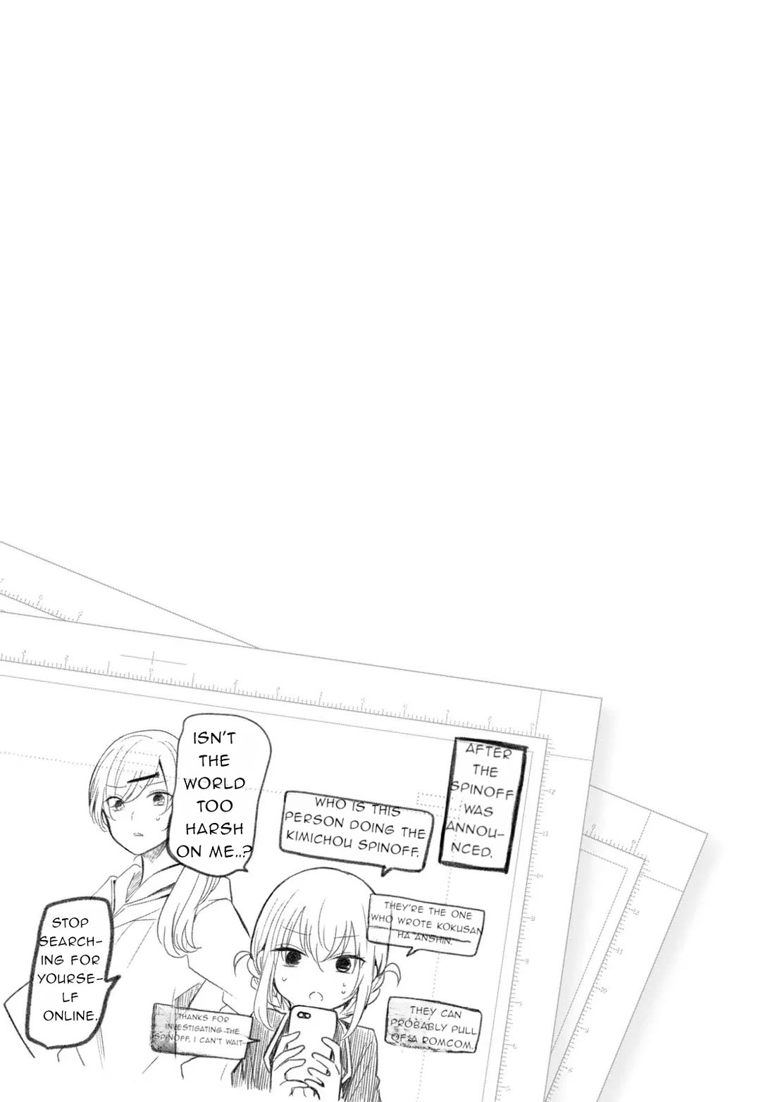 A Workplace Where You Can't Help But Smile Chapter 25 page 21 - Chapter 25: No, I'm just really worried.