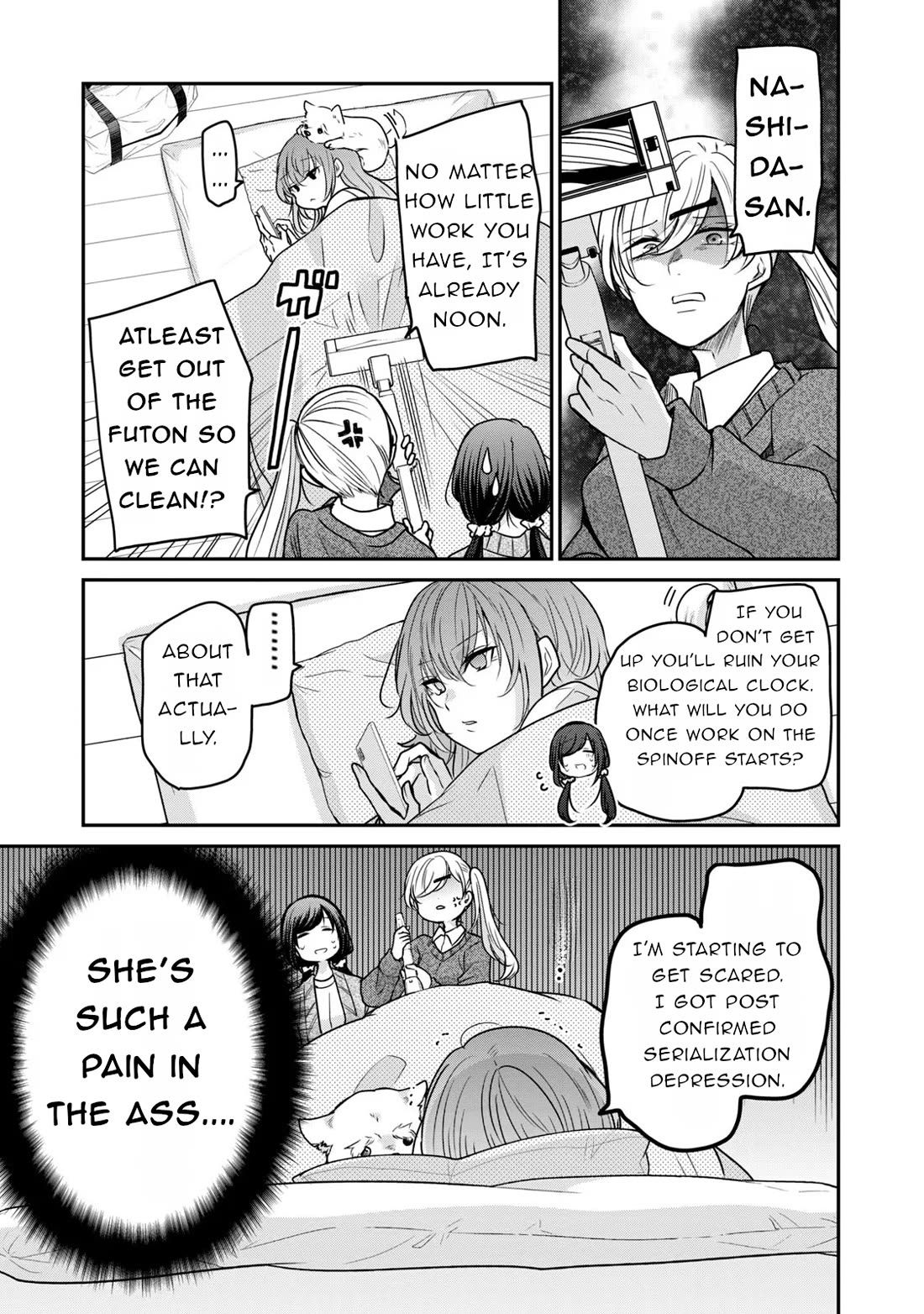 A Workplace Where You Can't Help But Smile Chapter 25 page 5 - Chapter 25: No, I'm just really worried.