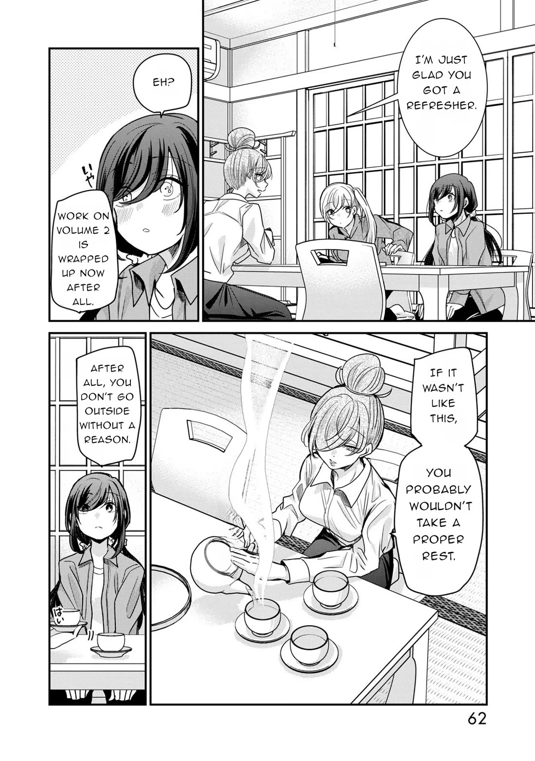 A Workplace Where You Can't Help But Smile Chapter 28 page 14 - Chapter 28: Let's go for an overnight trip.