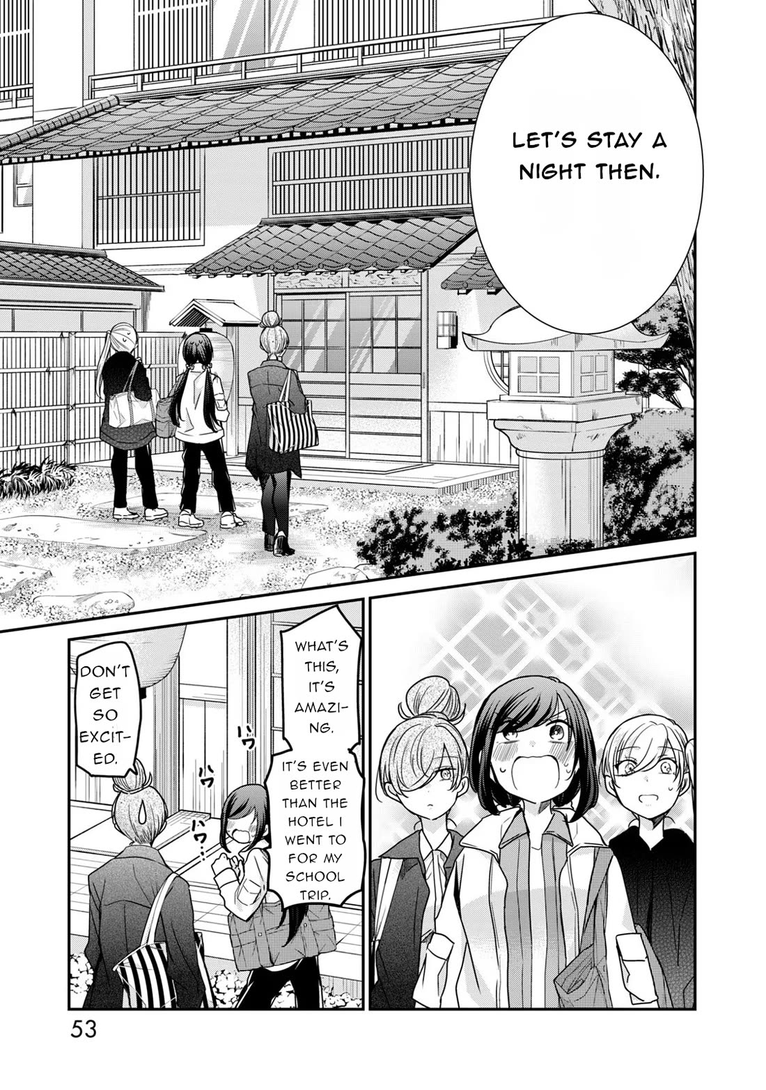A Workplace Where You Can't Help But Smile Chapter 28 page 5 - Chapter 28: Let's go for an overnight trip.