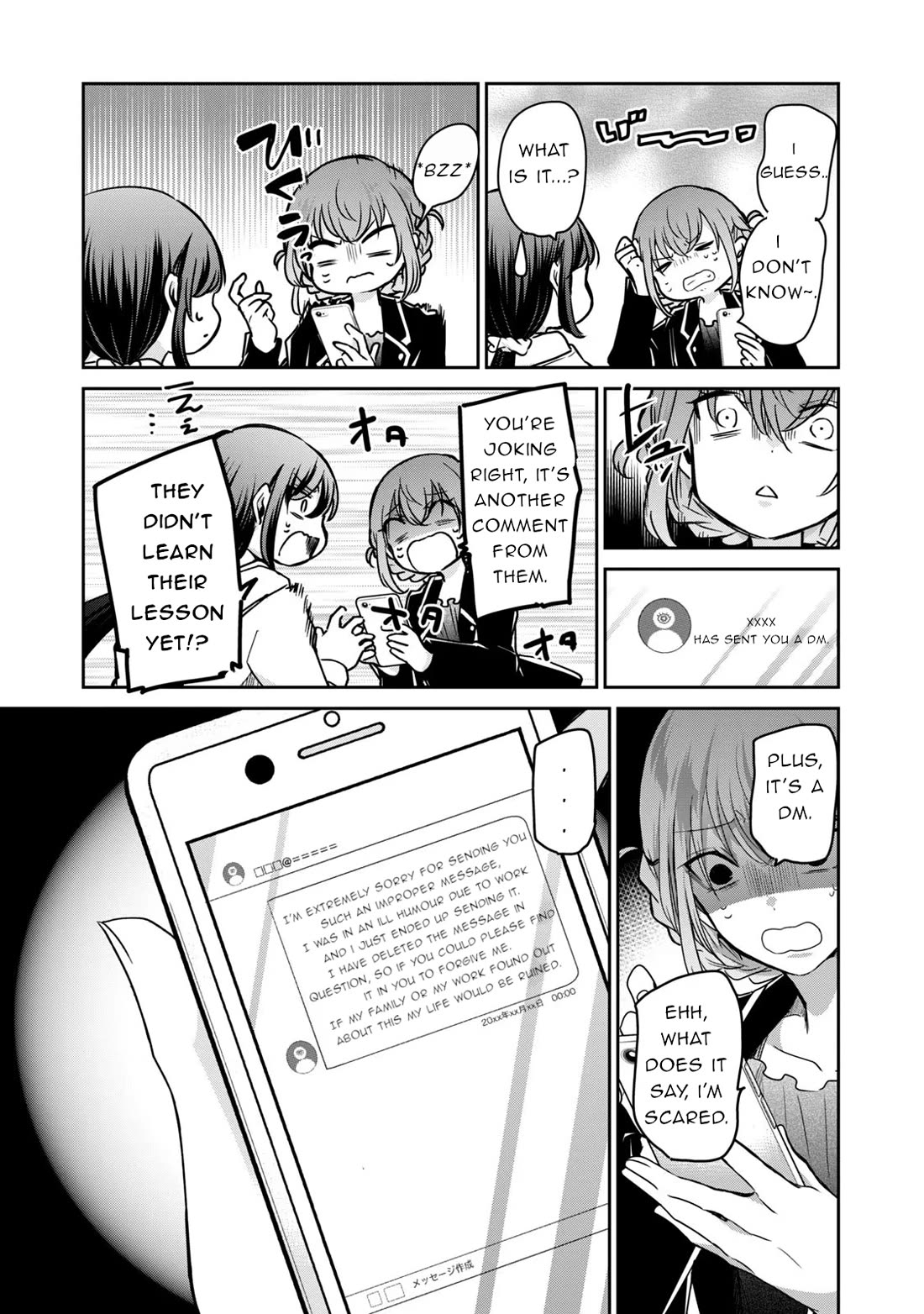 A Workplace Where You Can't Help But Smile Chapter 32 page 17 - Chapter 32: Please let me protect you.