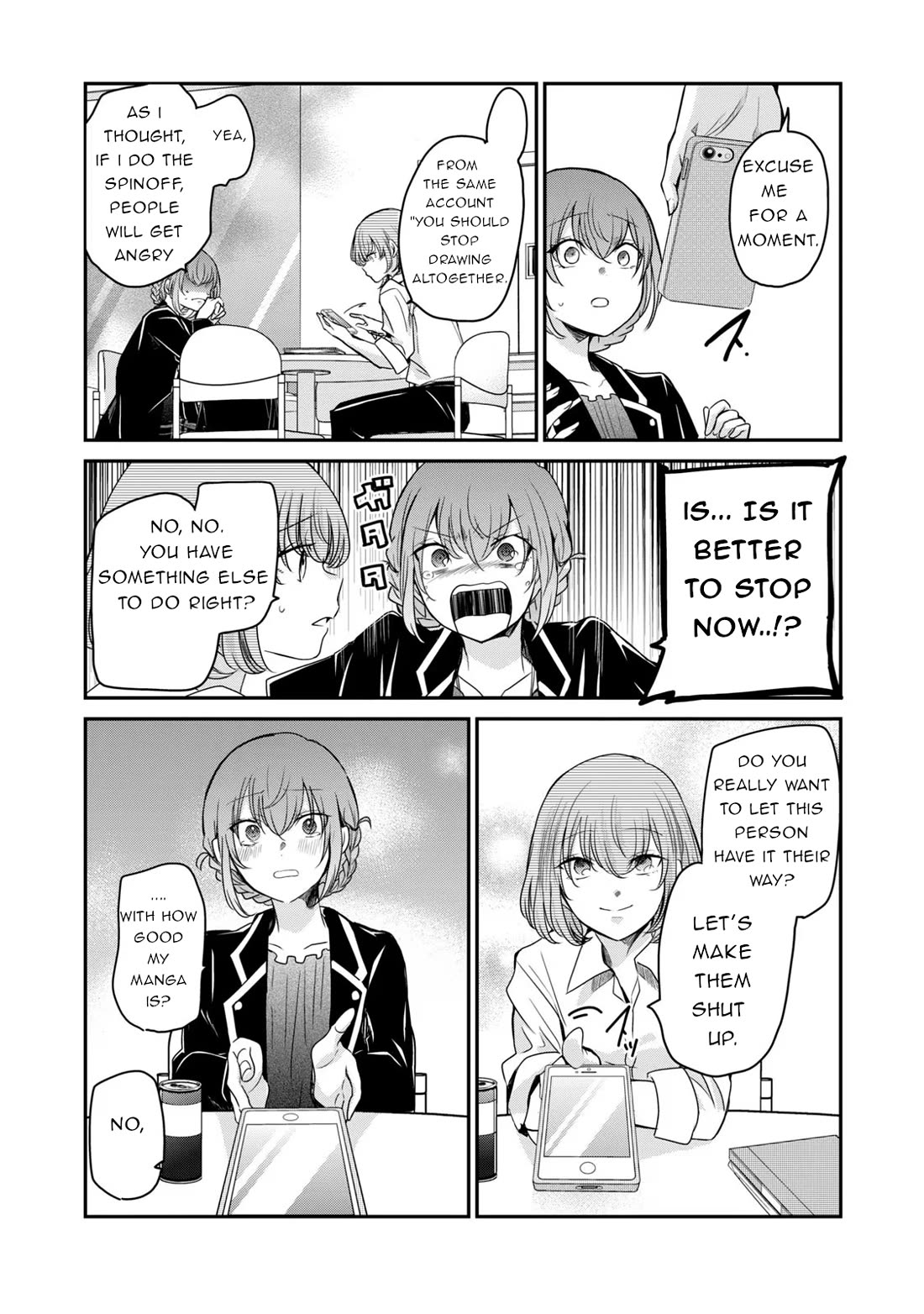 A Workplace Where You Can't Help But Smile Chapter 32 page 8 - Chapter 32: Please let me protect you.