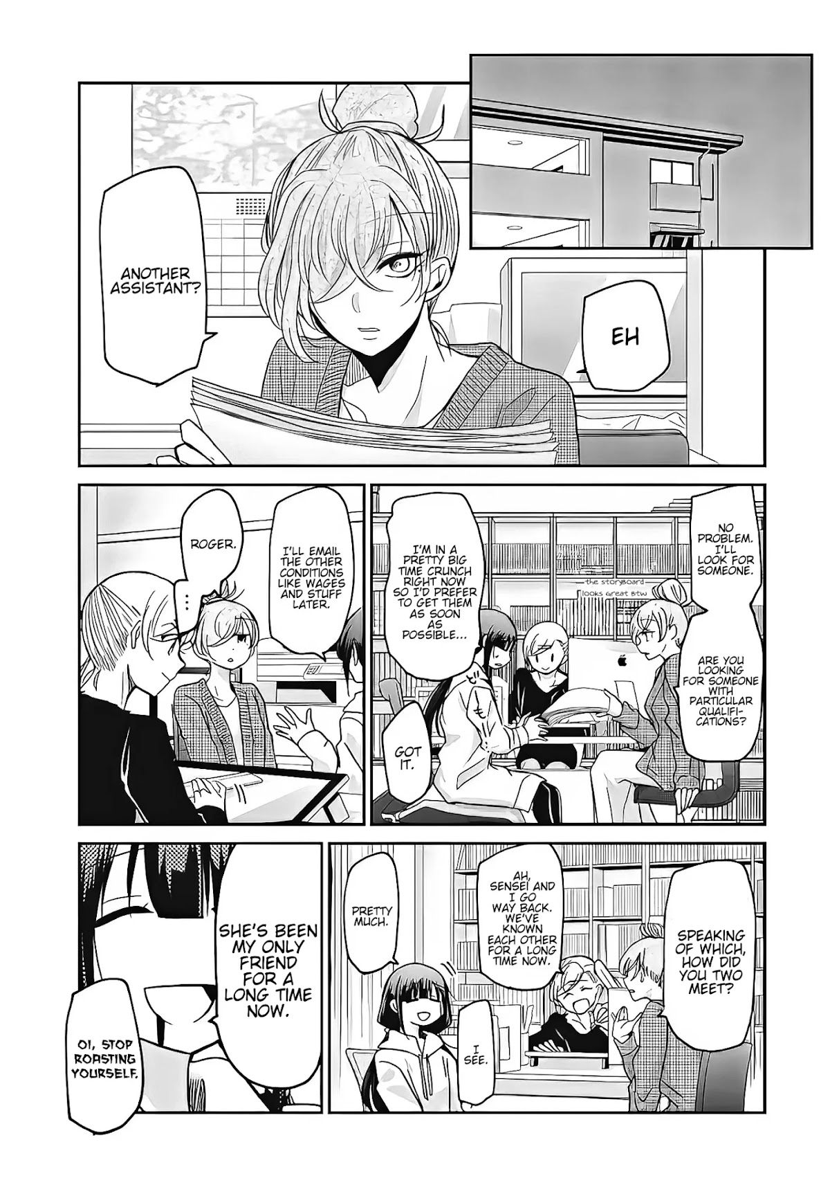 A Workplace Where You Can't Help But Smile Chapter 6 page 4 - Chapter 6