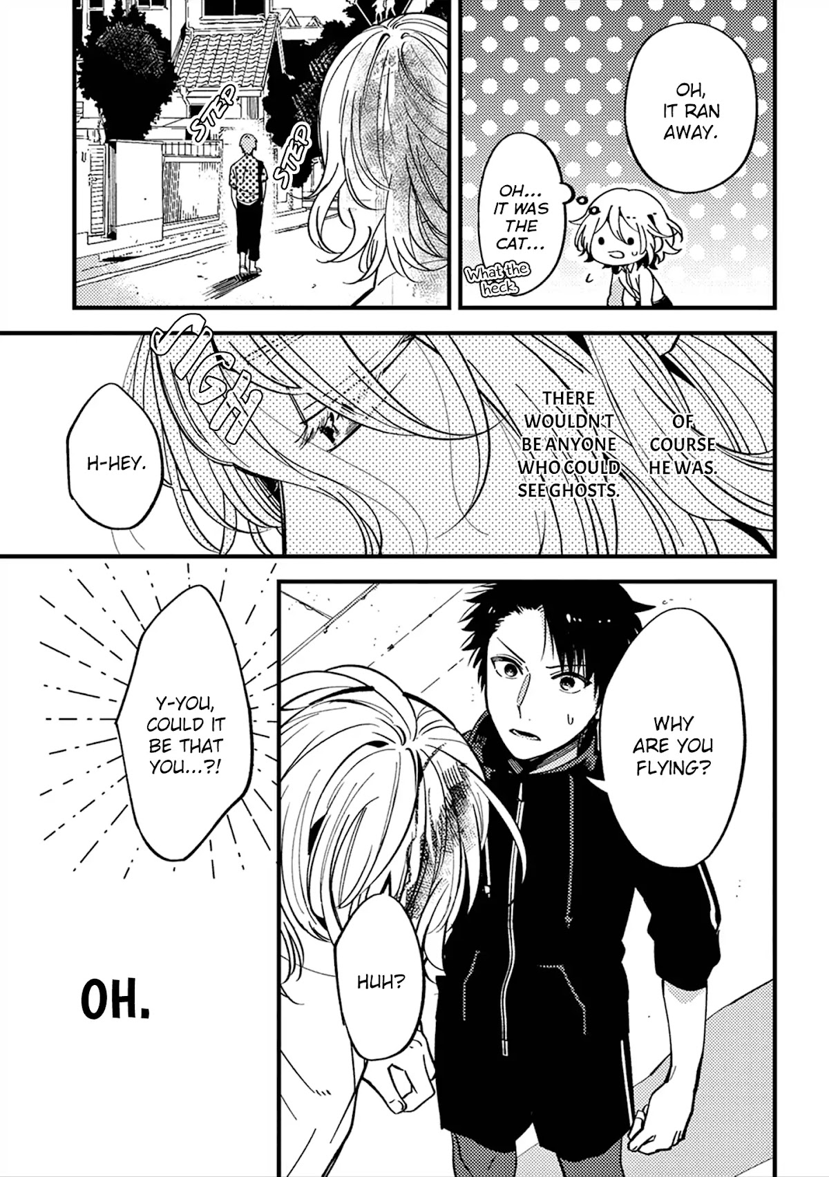 A World Where Everything Definitely Becomes BL vs. The Man Who Definitely Doesn't Want To Be In A BL Chapter 10 page 4 - Chapter 10: VS the ghost