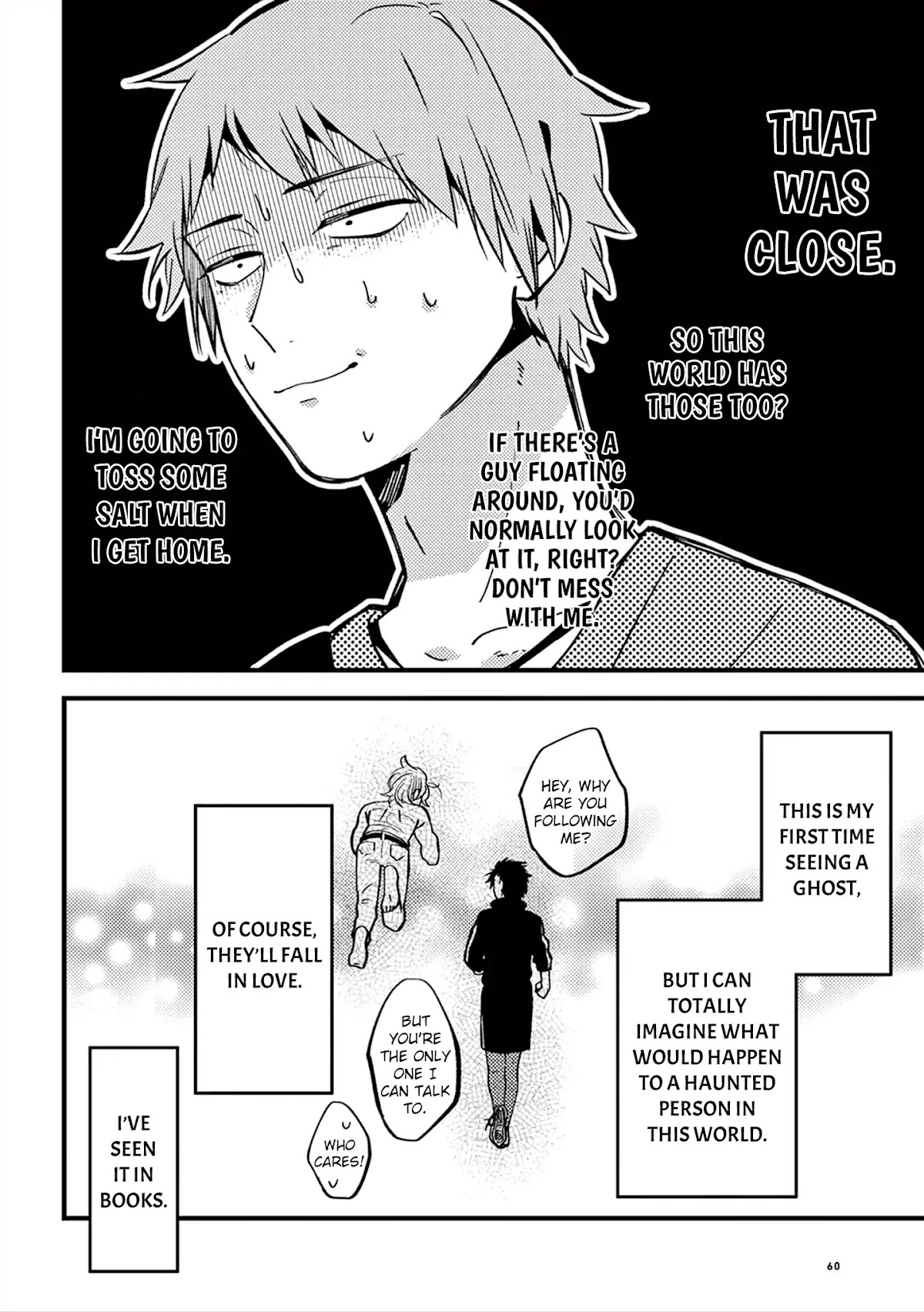 A World Where Everything Definitely Becomes BL vs. The Man Who Definitely Doesn't Want To Be In A BL Chapter 10 page 5 - Chapter 10: VS the ghost