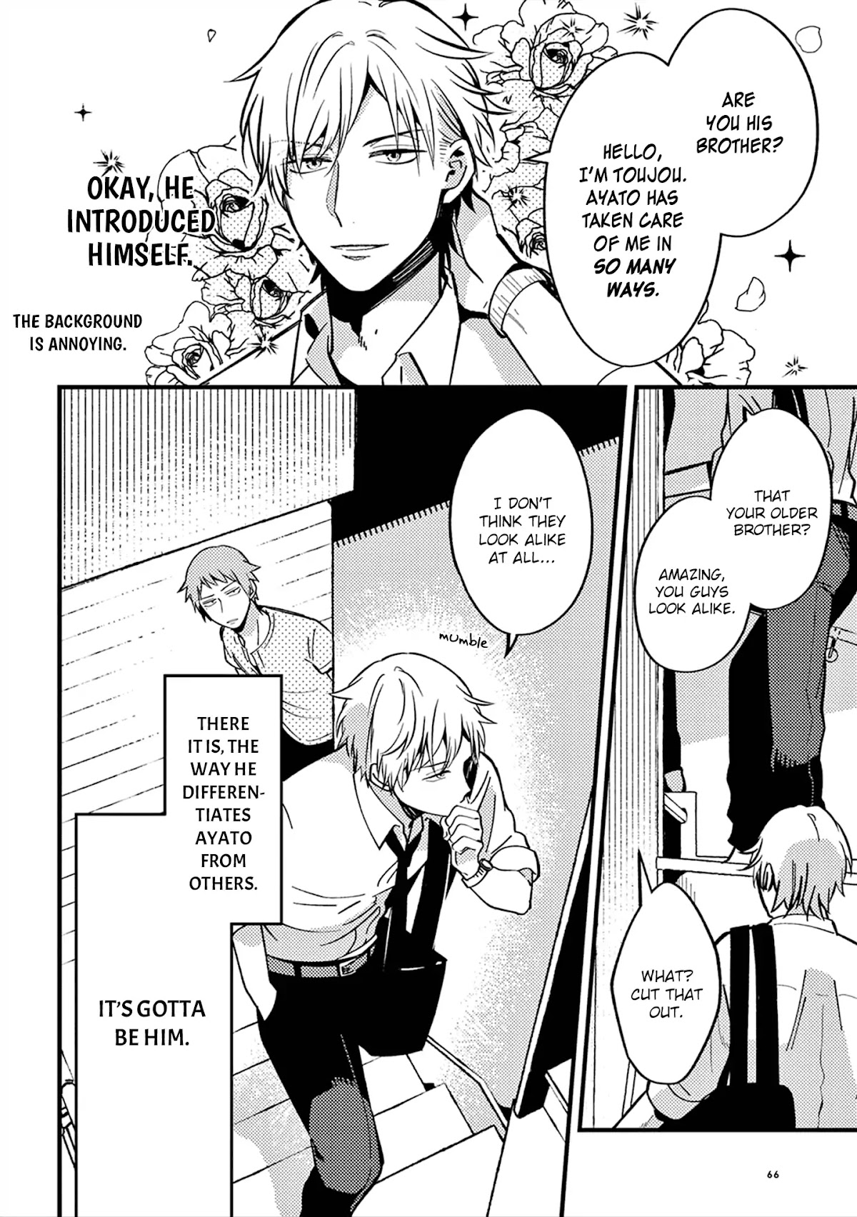 A World Where Everything Definitely Becomes BL vs. The Man Who Definitely Doesn't Want To Be In A BL Chapter 11 page 5 - Chapter 11: VS the brother's friends