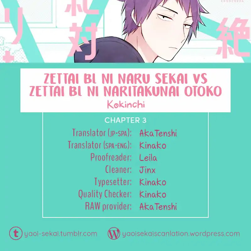 A World Where Everything Definitely Becomes BL vs. The Man Who Definitely Doesn't Want To Be In A BL Chapter 13 page 1 - Chapter 13: VS the drinking party