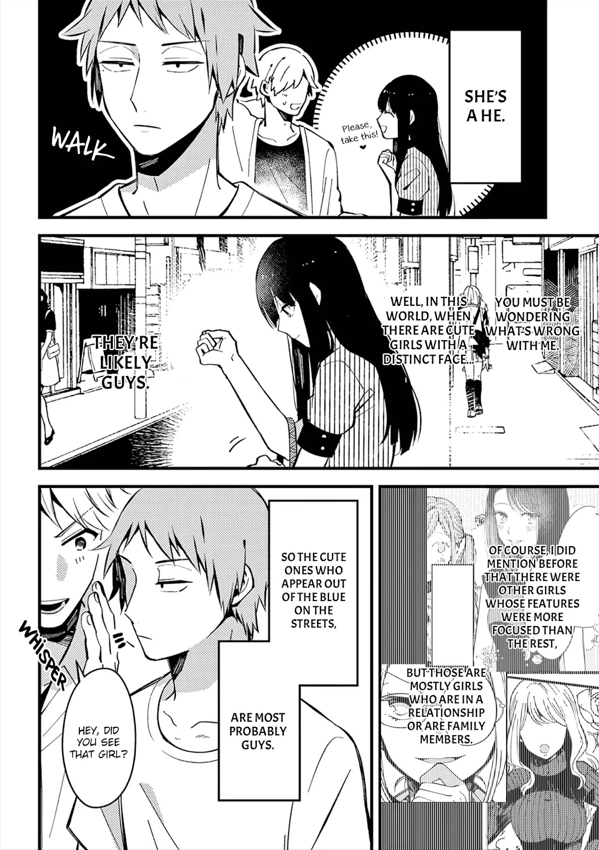 A World Where Everything Definitely Becomes BL vs. The Man Who Definitely Doesn't Want To Be In A BL Chapter 15 page 3 - Chapter 15: VS the crossdresser