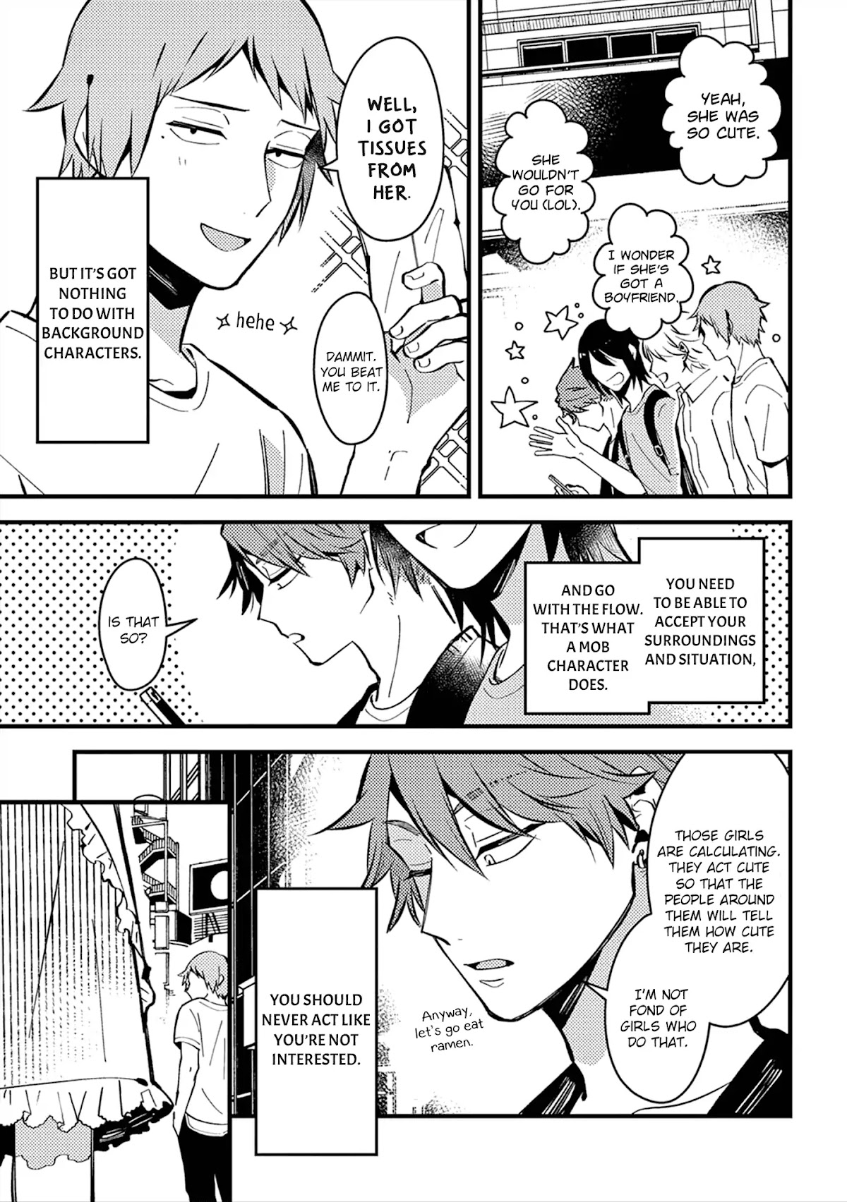 A World Where Everything Definitely Becomes BL vs. The Man Who Definitely Doesn't Want To Be In A BL Chapter 15 page 4 - Chapter 15: VS the crossdresser