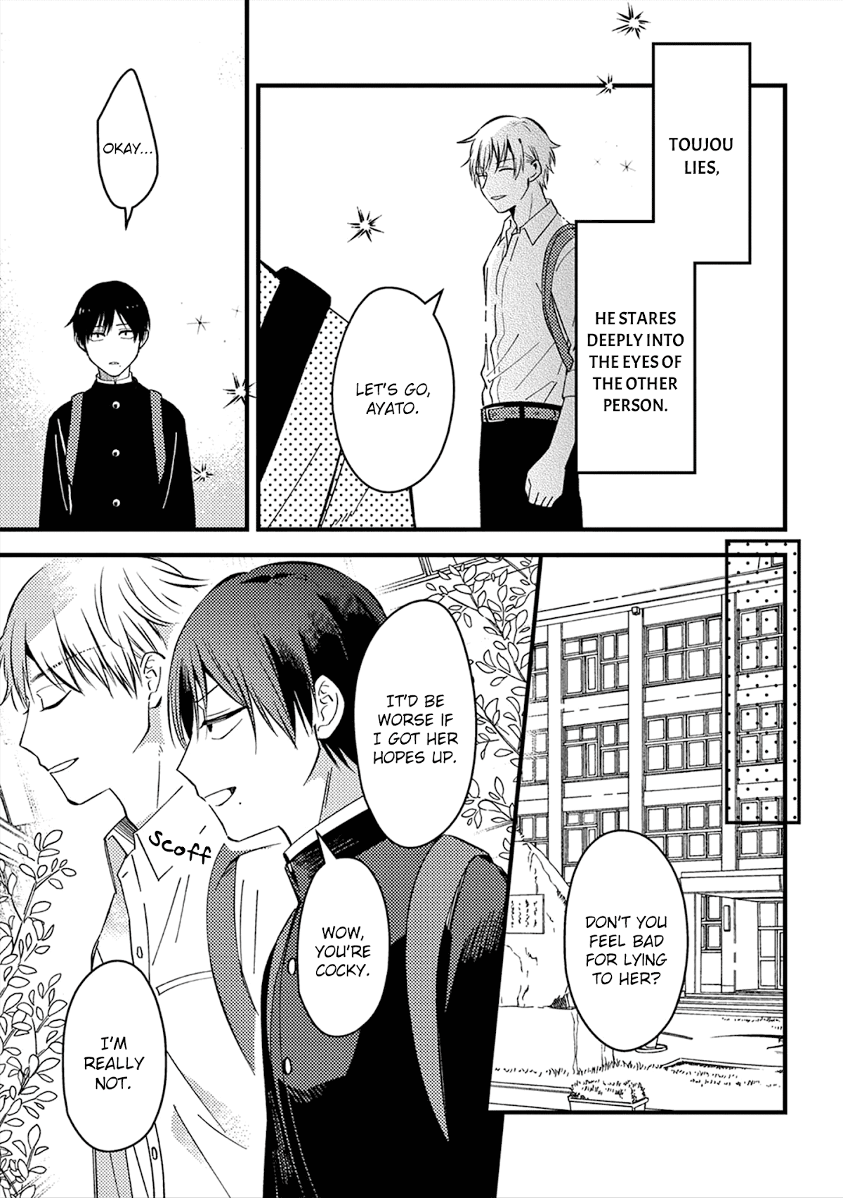 A World Where Everything Definitely Becomes BL vs. The Man Who Definitely Doesn't Want To Be In A BL Chapter 19.5 page 3 - Chapter 19.5: Volume special: Until you yearn for me