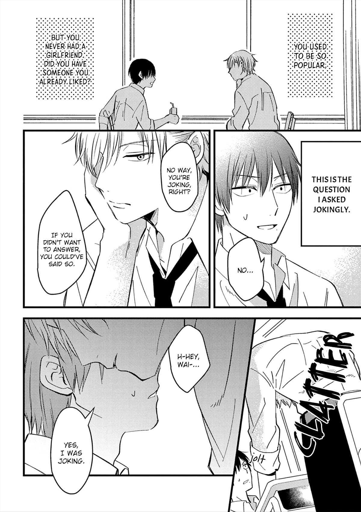 A World Where Everything Definitely Becomes BL vs. The Man Who Definitely Doesn't Want To Be In A BL Chapter 19.5 page 6 - Chapter 19.5: Volume special: Until you yearn for me