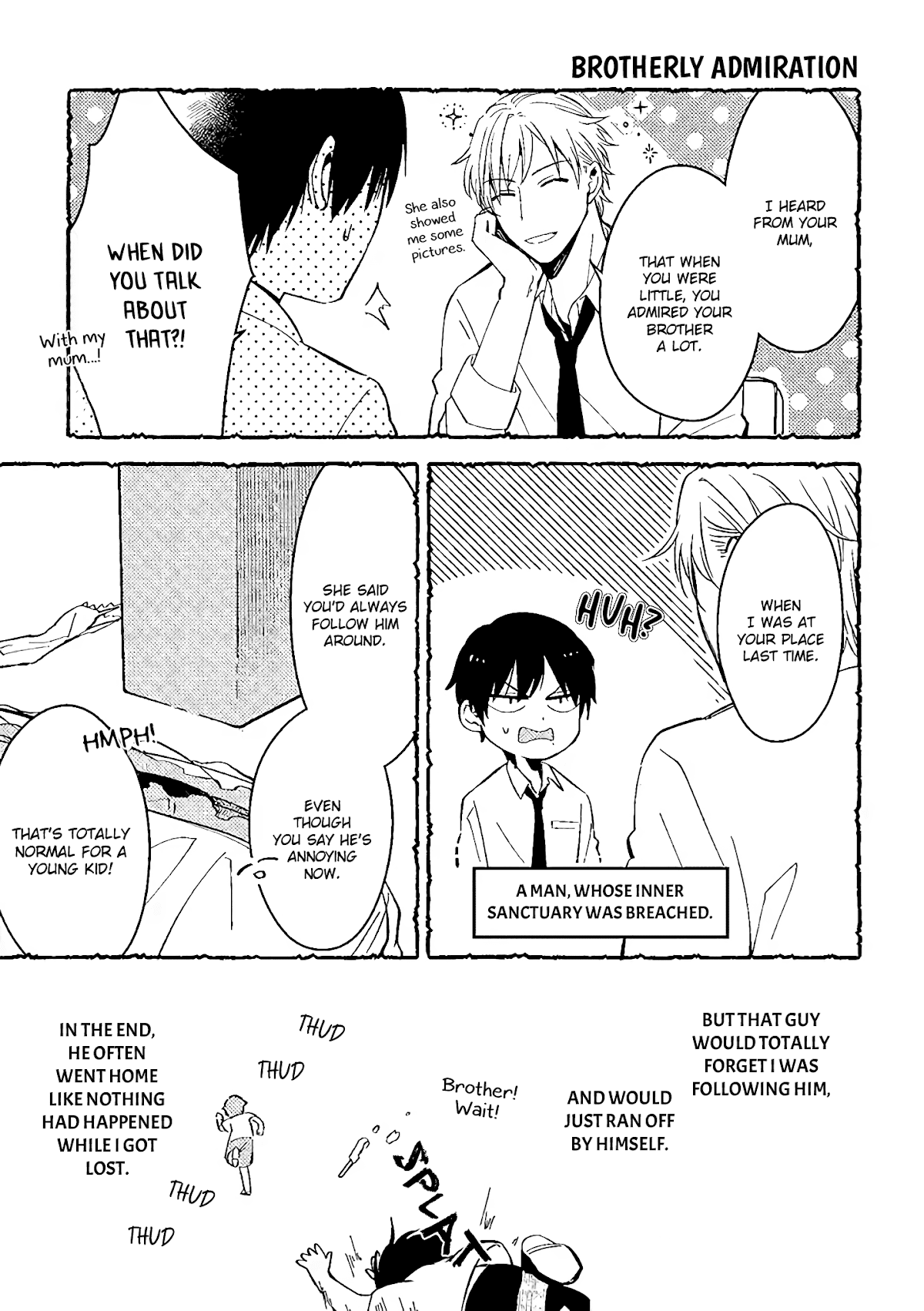 A World Where Everything Definitely Becomes BL vs. The Man Who Definitely Doesn't Want To Be In A BL Chapter 19.6 page 2 - Chapter 19.6: Online extras
