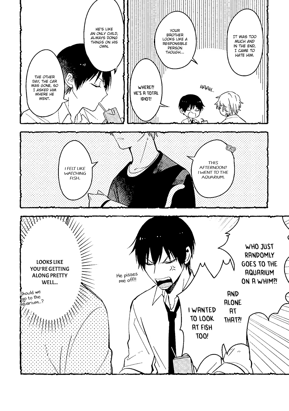 A World Where Everything Definitely Becomes BL vs. The Man Who Definitely Doesn't Want To Be In A BL Chapter 19.6 page 3 - Chapter 19.6: Online extras