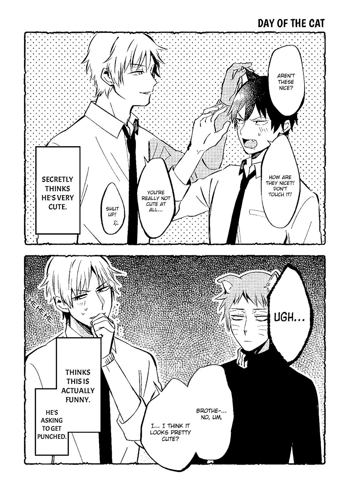 A World Where Everything Definitely Becomes BL vs. The Man Who Definitely Doesn't Want To Be In A BL Chapter 19.6 page 4 - Chapter 19.6: Online extras