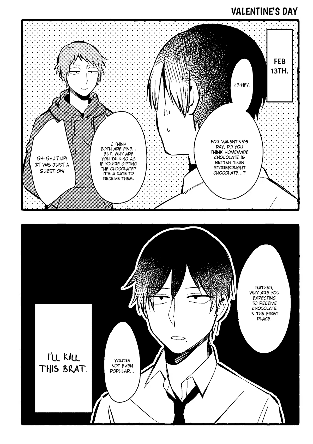 A World Where Everything Definitely Becomes BL vs. The Man Who Definitely Doesn't Want To Be In A BL Chapter 19.6 page 5 - Chapter 19.6: Online extras