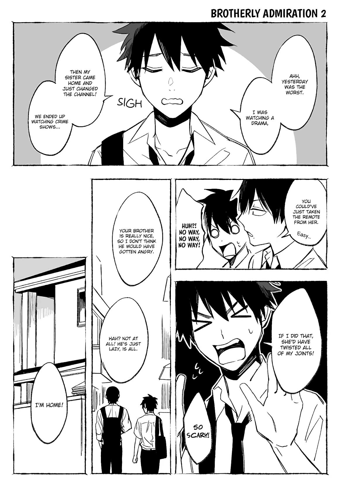 A World Where Everything Definitely Becomes BL vs. The Man Who Definitely Doesn't Want To Be In A BL Chapter 19.6 page 9 - Chapter 19.6: Online extras