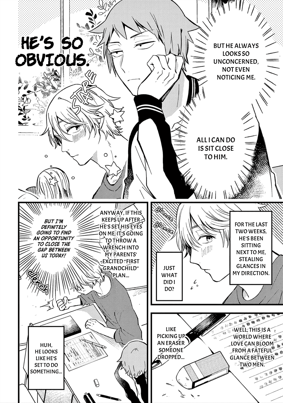 A World Where Everything Definitely Becomes BL vs. The Man Who Definitely Doesn't Want To Be In A BL Chapter 19 page 3 - Chapter 19: VS flag