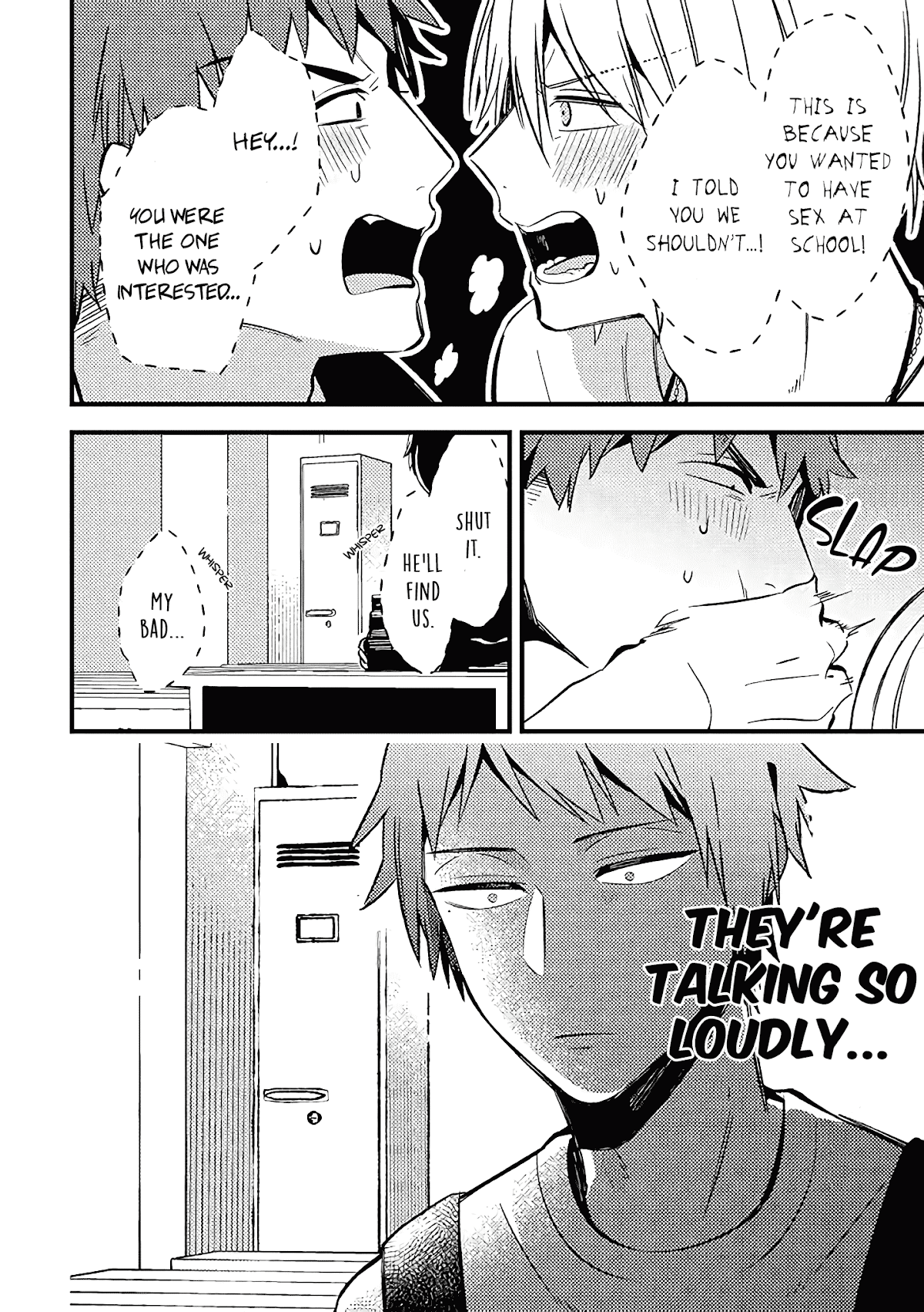 A World Where Everything Definitely Becomes BL vs. The Man Who Definitely Doesn't Want To Be In A BL Chapter 20 page 5 - Chapter 20: VS locker