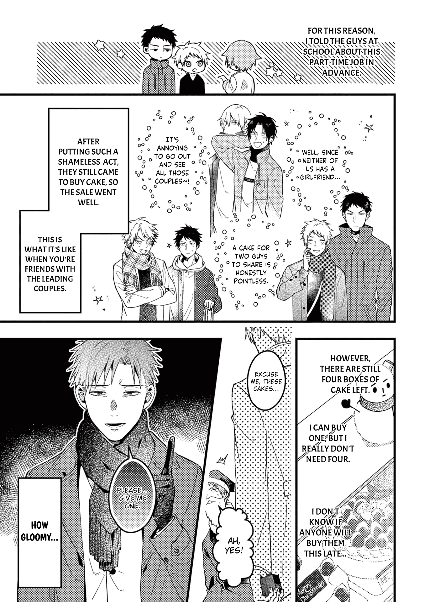 A World Where Everything Definitely Becomes BL vs. The Man Who Definitely Doesn't Want To Be In A BL Chapter 25 page 4 - Chapter 25: VS Christmas
