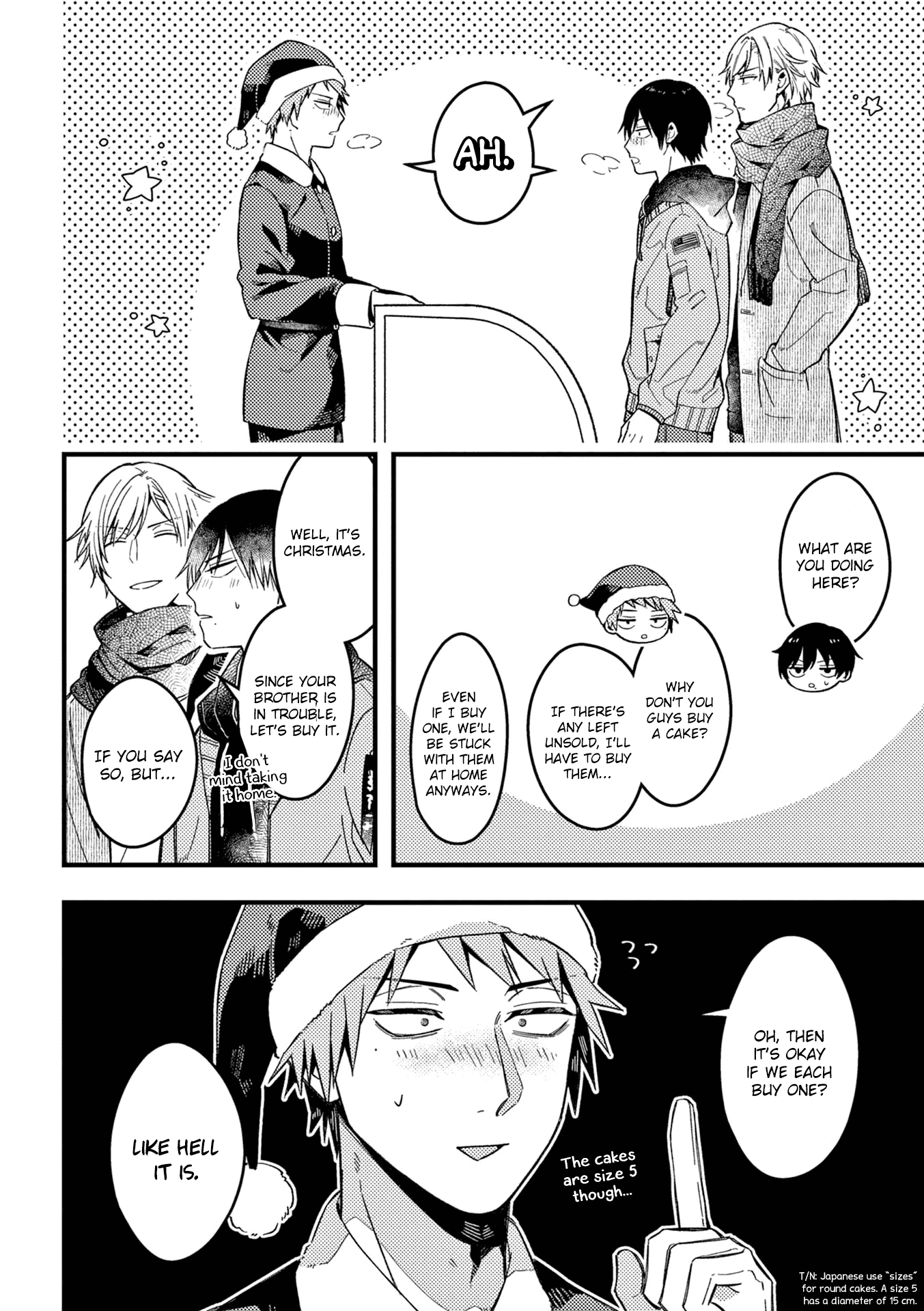 A World Where Everything Definitely Becomes BL vs. The Man Who Definitely Doesn't Want To Be In A BL Chapter 25 page 7 - Chapter 25: VS Christmas