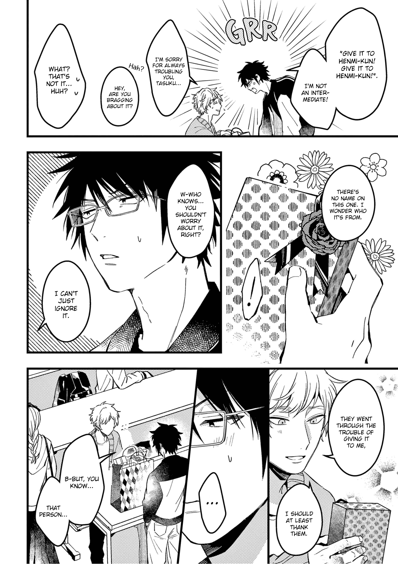A World Where Everything Definitely Becomes BL vs. The Man Who Definitely Doesn't Want To Be In A BL Chapter 26 page 3 - Chapter 26: VS Valentine's + extra
