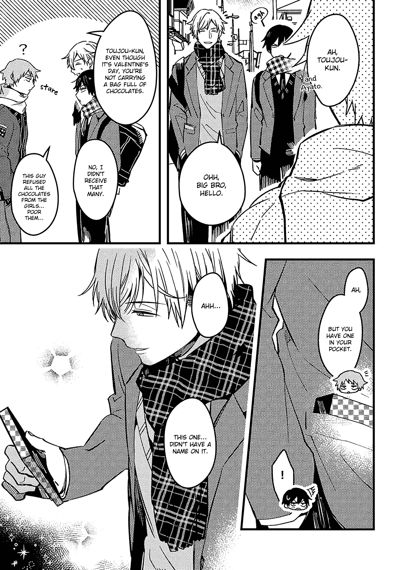A World Where Everything Definitely Becomes BL vs. The Man Who Definitely Doesn't Want To Be In A BL Chapter 26 page 8 - Chapter 26: VS Valentine's + extra