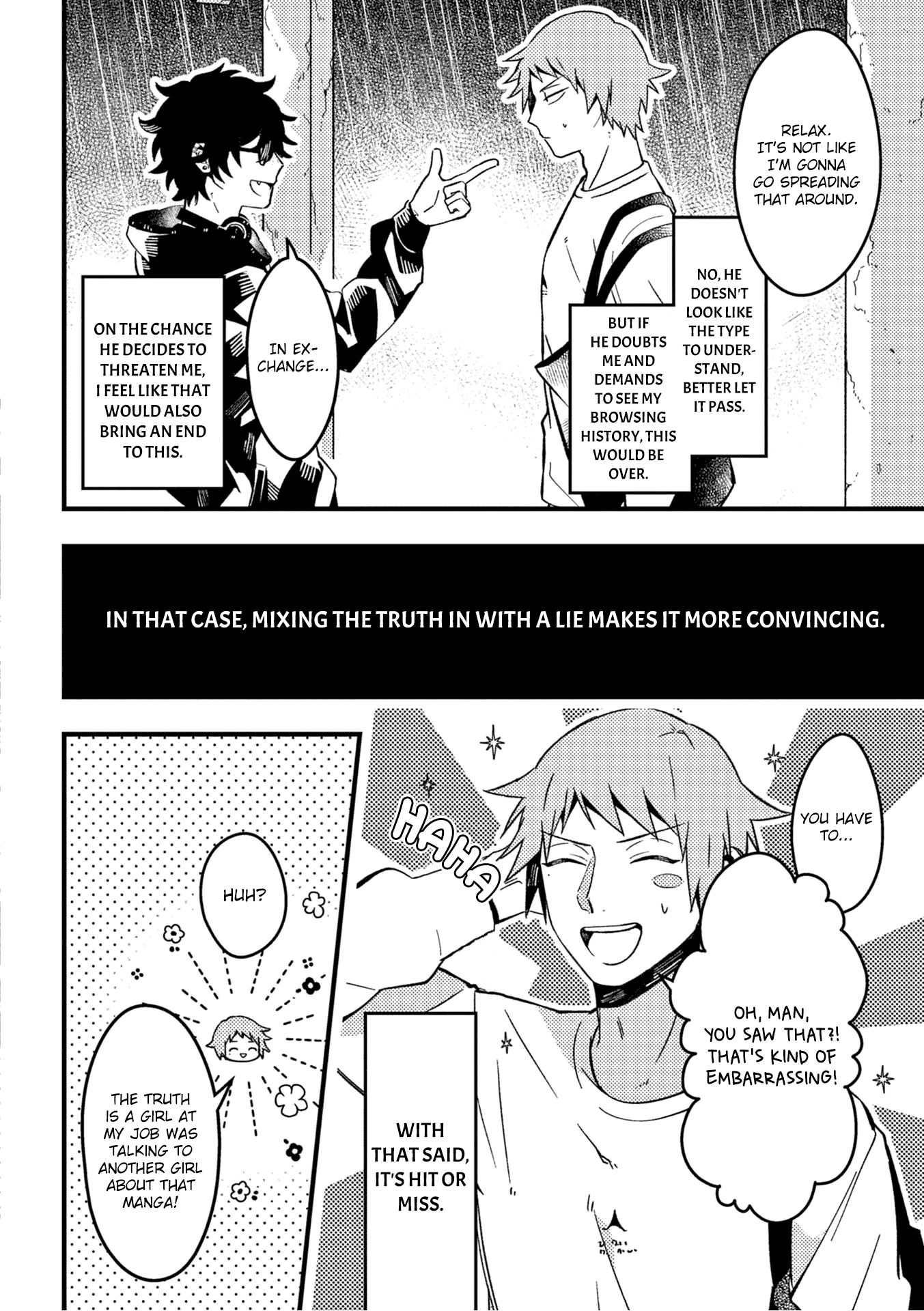 A World Where Everything Definitely Becomes BL vs. The Man Who Definitely Doesn't Want To Be In A BL Chapter 27 page 5 - Chapter 27: VS fudanshi