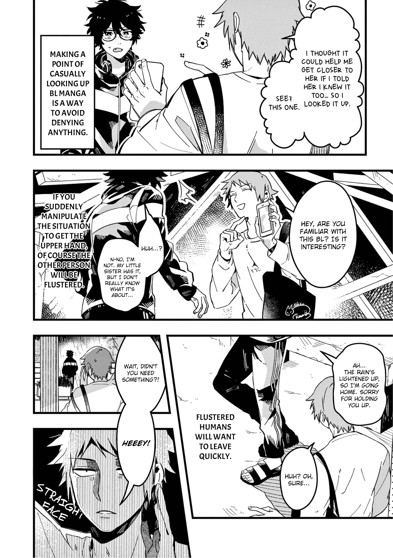 A World Where Everything Definitely Becomes BL vs. The Man Who Definitely Doesn't Want To Be In A BL Chapter 27 page 6 - Chapter 27: VS fudanshi