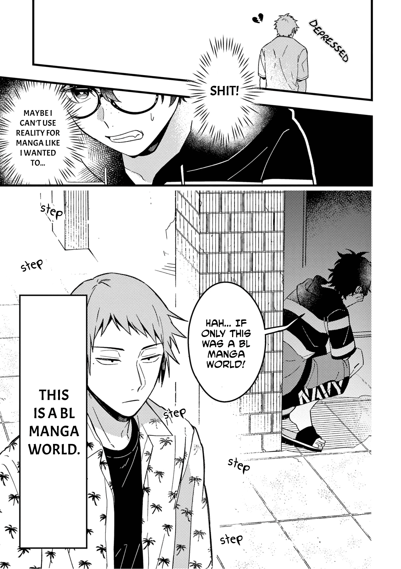 A World Where Everything Definitely Becomes BL vs. The Man Who Definitely Doesn't Want To Be In A BL Chapter 28 page 8 - Chapter 28: VS fudanshi -extra-
