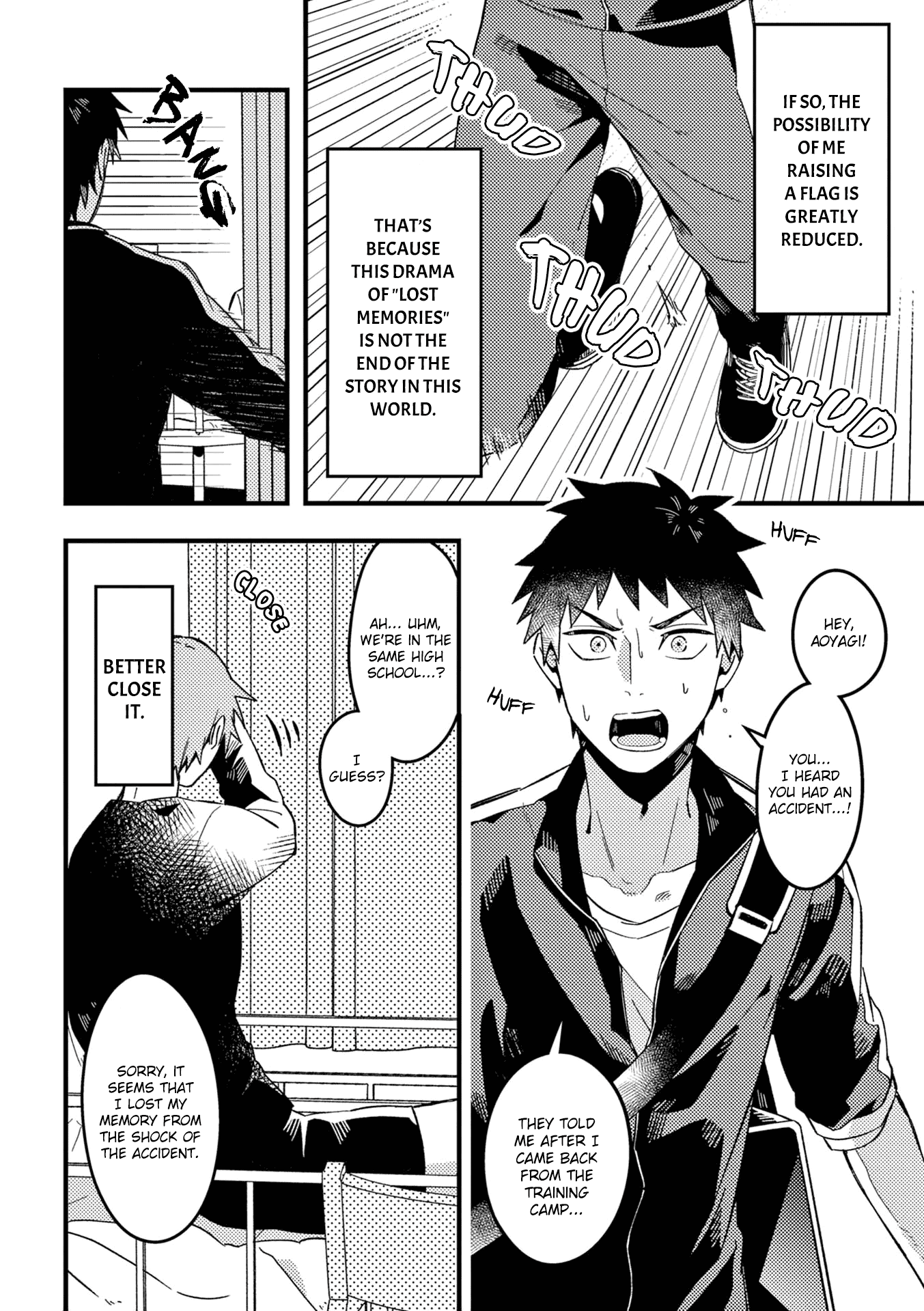 A World Where Everything Definitely Becomes BL vs. The Man Who Definitely Doesn't Want To Be In A BL Chapter 29 page 6 - Chapter 29: VS amnesia