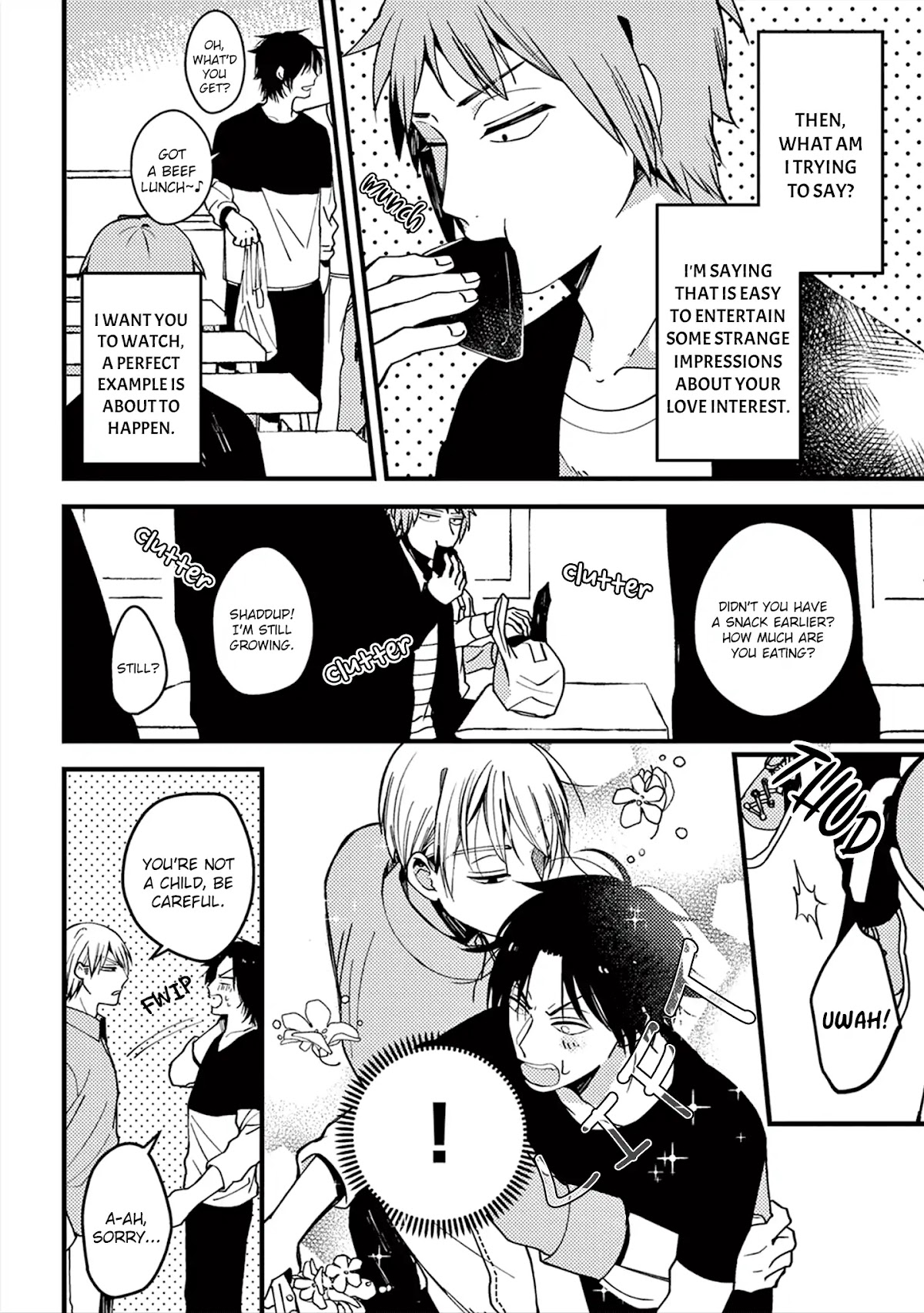 A World Where Everything Definitely Becomes BL vs. The Man Who Definitely Doesn't Want To Be In A BL Chapter 3 page 4 - Chapter 3: VS physique