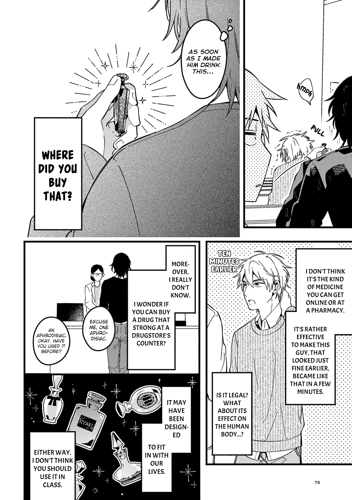 A World Where Everything Definitely Becomes BL vs. The Man Who Definitely Doesn't Want To Be In A BL Chapter 30 page 3 - Chapter 30: VS aphrodisiac