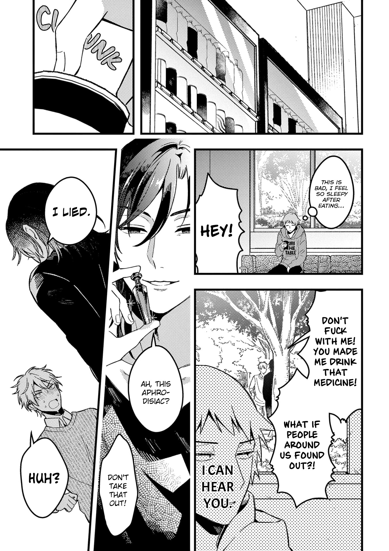 A World Where Everything Definitely Becomes BL vs. The Man Who Definitely Doesn't Want To Be In A BL Chapter 30 page 4 - Chapter 30: VS aphrodisiac