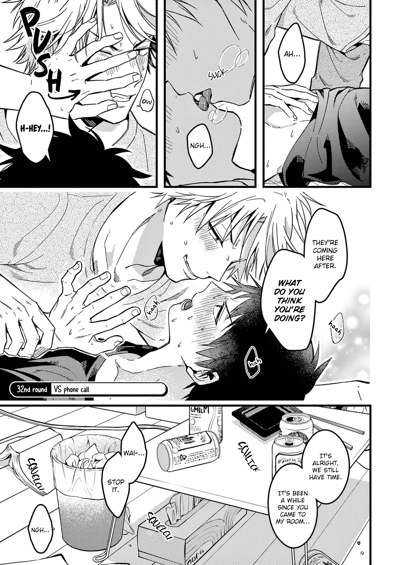 A World Where Everything Definitely Becomes BL vs. The Man Who Definitely Doesn't Want To Be In A BL Chapter 32 page 2 - Chapter 32: VS phone call