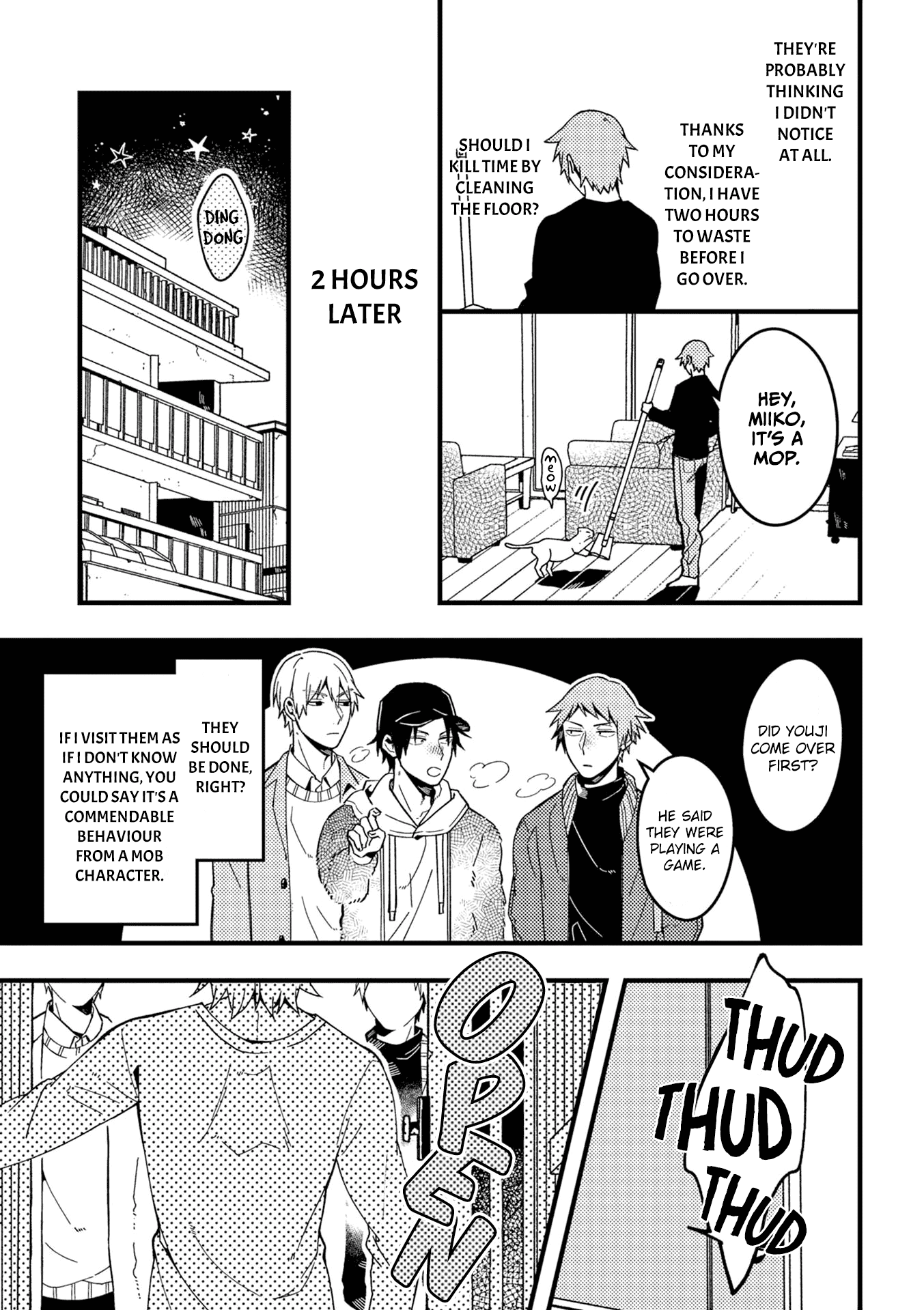 A World Where Everything Definitely Becomes BL vs. The Man Who Definitely Doesn't Want To Be In A BL Chapter 32 page 6 - Chapter 32: VS phone call