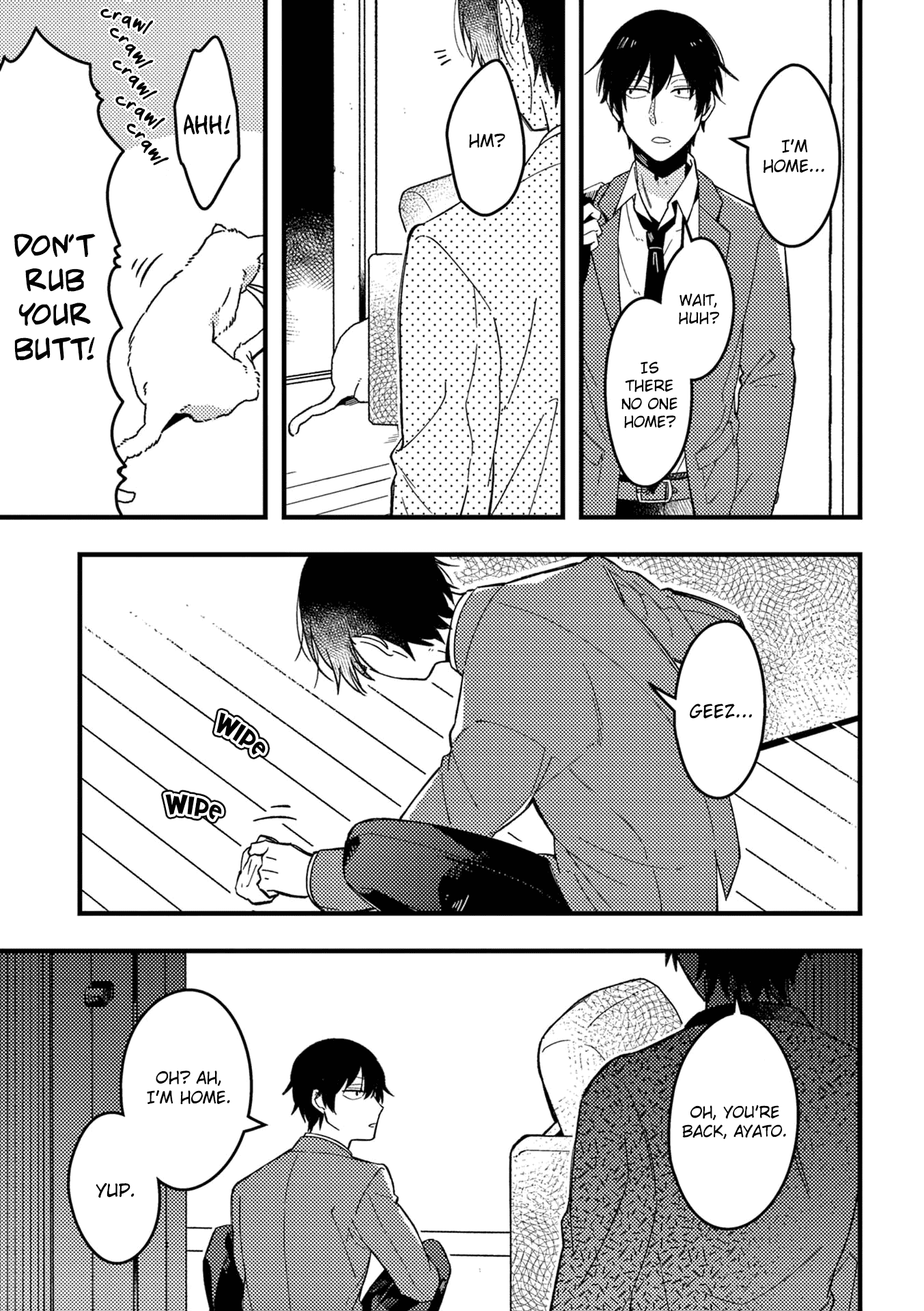 A World Where Everything Definitely Becomes BL vs. The Man Who Definitely Doesn't Want To Be In A BL Chapter 32 page 8 - Chapter 32: VS phone call