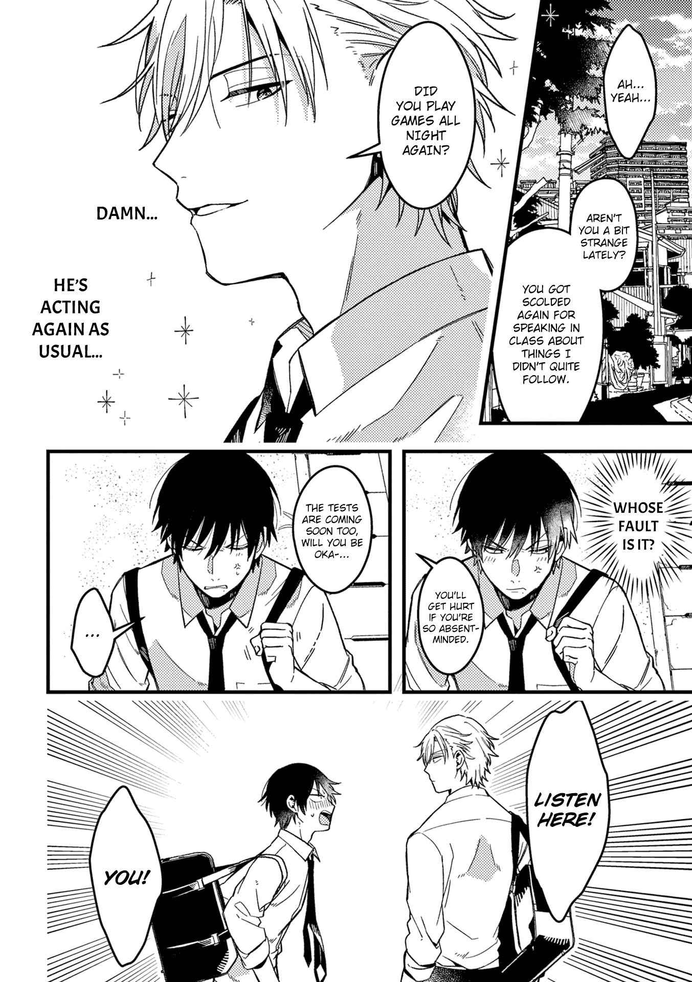 A World Where Everything Definitely Becomes BL vs. The Man Who Definitely Doesn't Want To Be In A BL Chapter 35.5 page 7 - Chapter 35.5: Volume special: Until you yearn for me