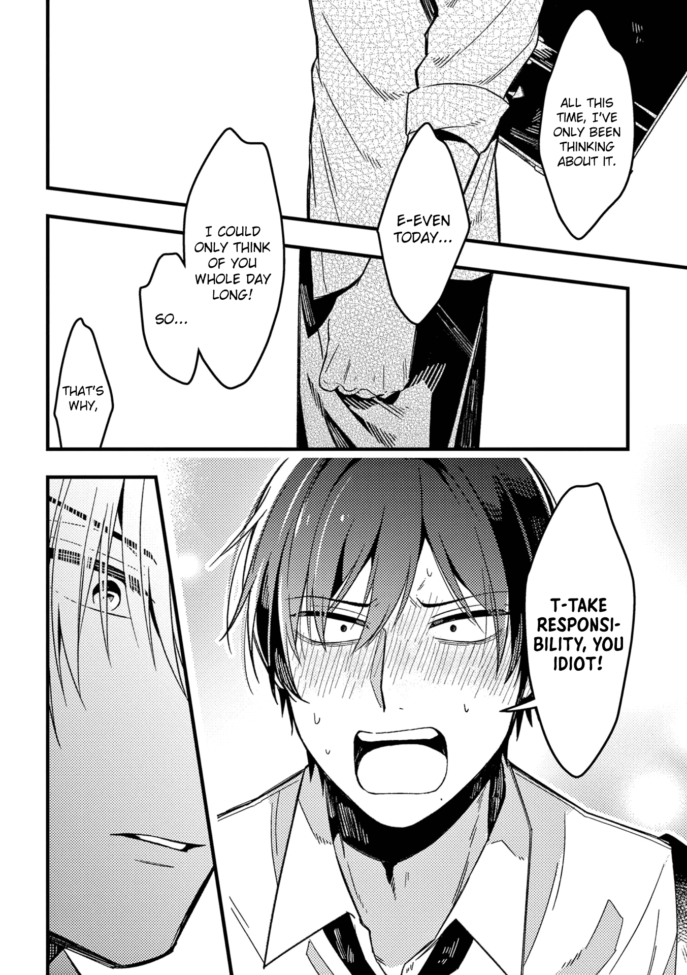 A World Where Everything Definitely Becomes BL vs. The Man Who Definitely Doesn't Want To Be In A BL Chapter 35.5 page 9 - Chapter 35.5: Volume special: Until you yearn for me