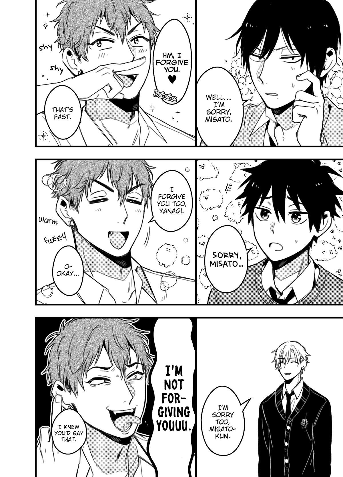 A World Where Everything Definitely Becomes BL vs. The Man Who Definitely Doesn't Want To Be In A BL Chapter 35.6 page 10 - Chapter 35.6: Twitter comics
