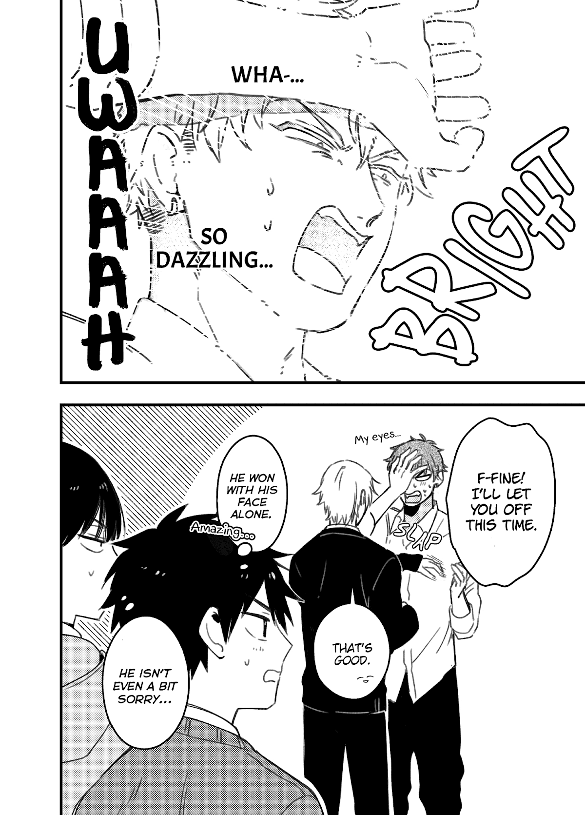 A World Where Everything Definitely Becomes BL vs. The Man Who Definitely Doesn't Want To Be In A BL Chapter 35.6 page 12 - Chapter 35.6: Twitter comics