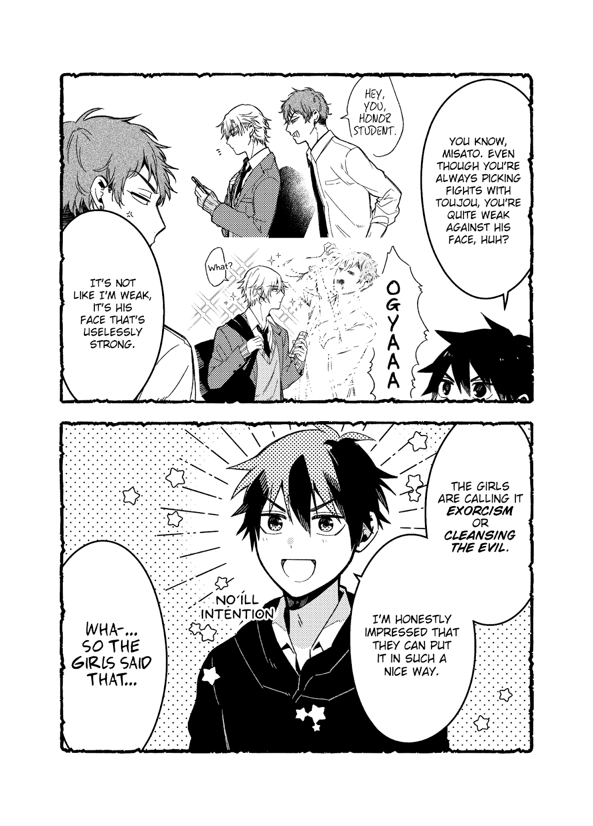 A World Where Everything Definitely Becomes BL vs. The Man Who Definitely Doesn't Want To Be In A BL Chapter 35.6 page 13 - Chapter 35.6: Twitter comics