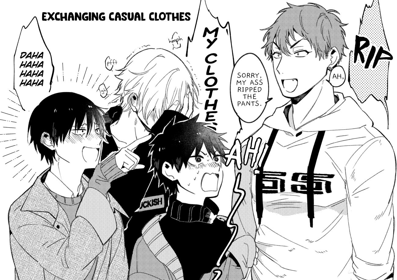 A World Where Everything Definitely Becomes BL vs. The Man Who Definitely Doesn't Want To Be In A BL Chapter 35.6 page 14 - Chapter 35.6: Twitter comics
