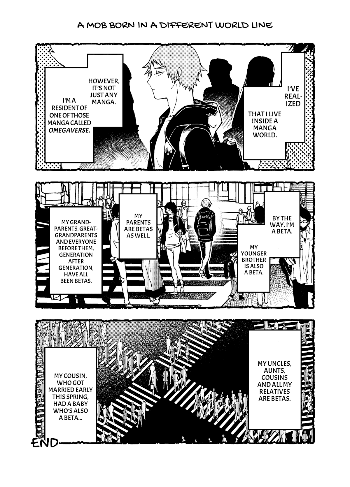 A World Where Everything Definitely Becomes BL vs. The Man Who Definitely Doesn't Want To Be In A BL Chapter 35.6 page 17 - Chapter 35.6: Twitter comics