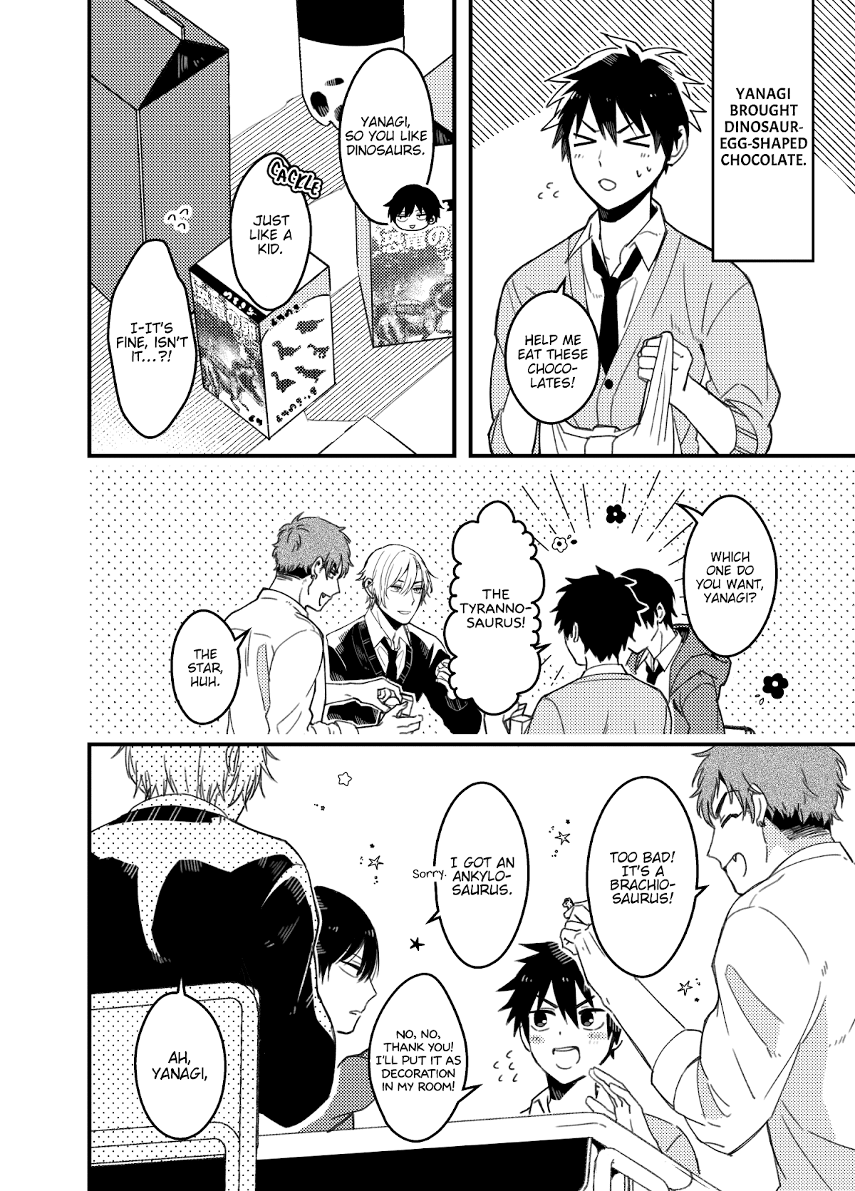 A World Where Everything Definitely Becomes BL vs. The Man Who Definitely Doesn't Want To Be In A BL Chapter 35.6 page 18 - Chapter 35.6: Twitter comics