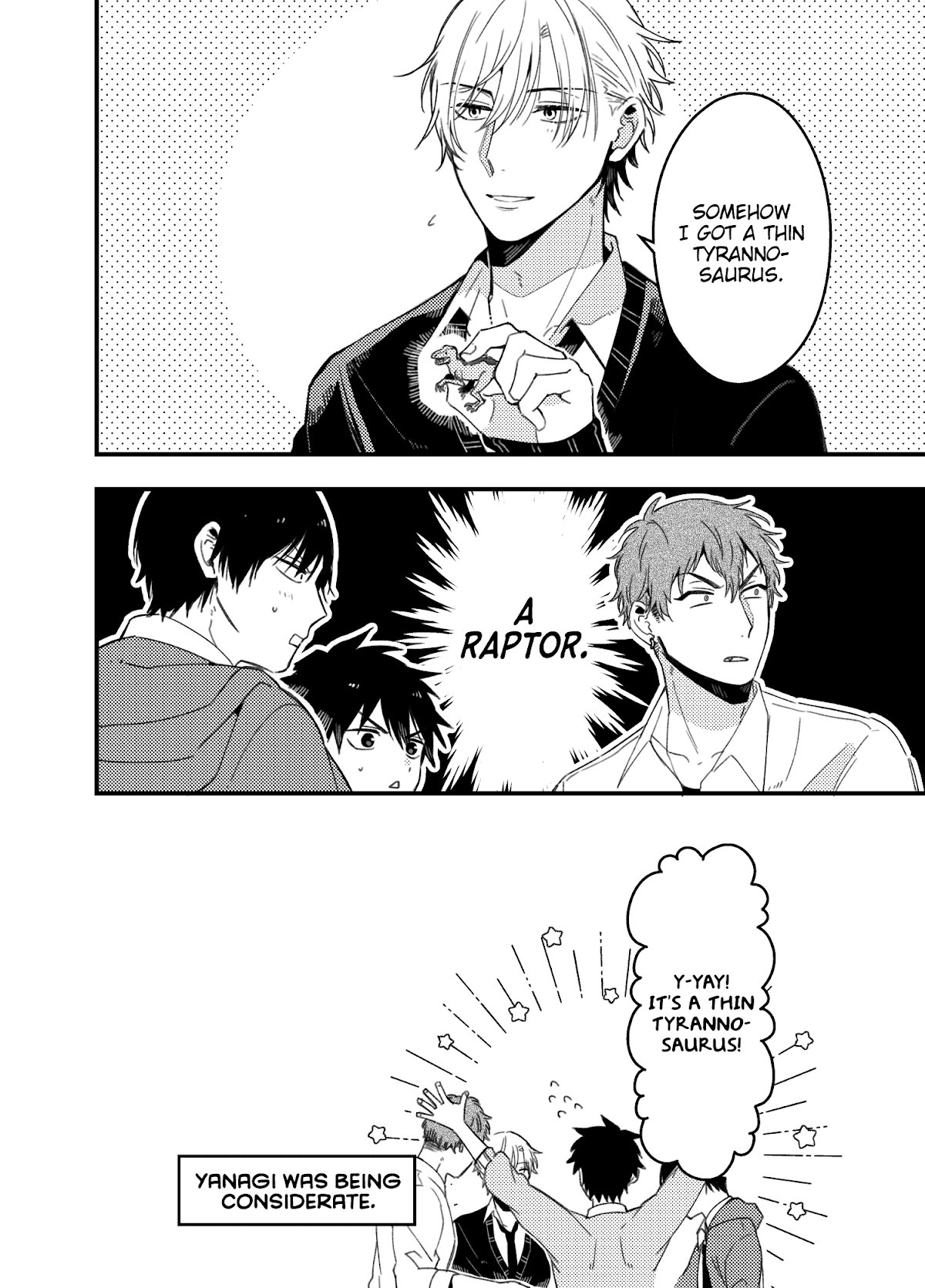 A World Where Everything Definitely Becomes BL vs. The Man Who Definitely Doesn't Want To Be In A BL Chapter 35.6 page 19 - Chapter 35.6: Twitter comics