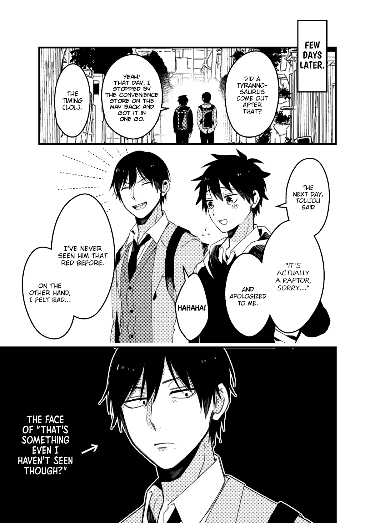 A World Where Everything Definitely Becomes BL vs. The Man Who Definitely Doesn't Want To Be In A BL Chapter 35.6 page 20 - Chapter 35.6: Twitter comics