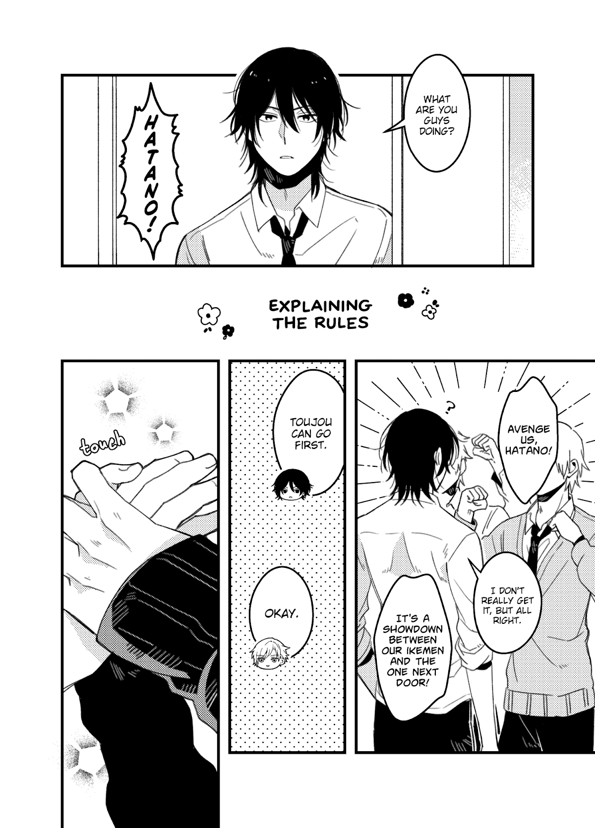 A World Where Everything Definitely Becomes BL vs. The Man Who Definitely Doesn't Want To Be In A BL Chapter 35.6 page 23 - Chapter 35.6: Twitter comics